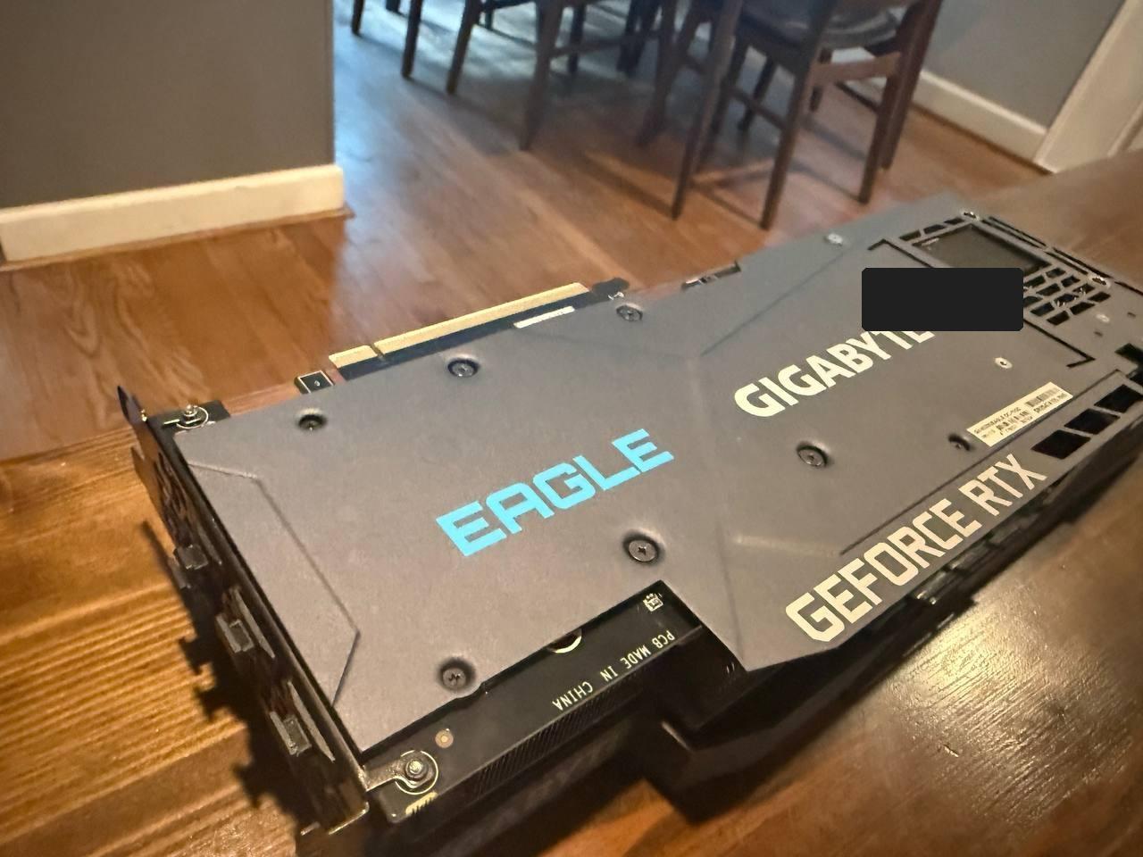 Gigabyte GeForce RTX 3080 EAGLE OC 10GB GPU - Tested, Works Great