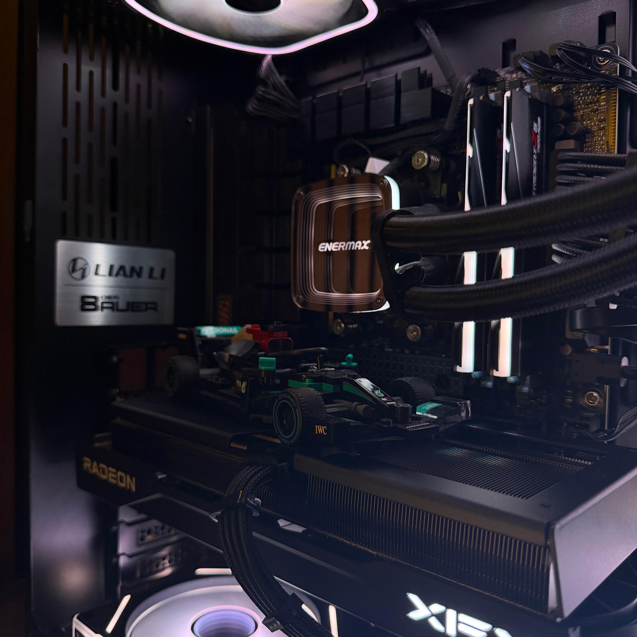 Radeon RX 9060 XT 16GB Custom Gaming PC - Ryzen 7 7700X, 32GB RAM, 1TB NVMe SSD