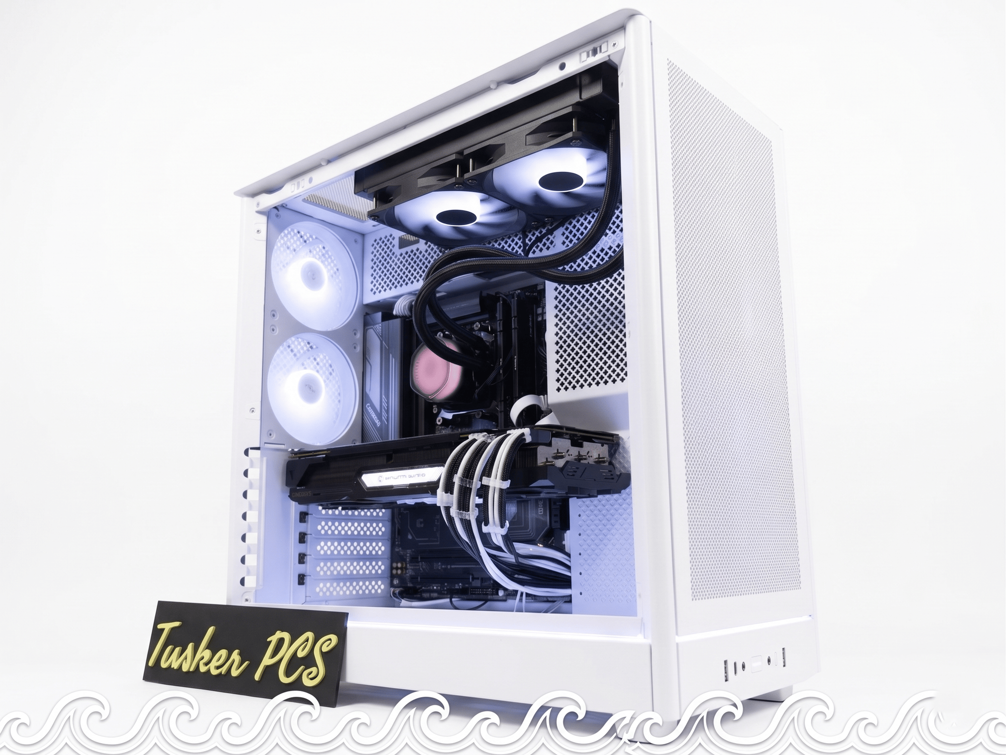 🌊🤍 White Ocean 🤍🌊 Ryzen 7 7700X| RX 6950XT| 32 GB DDR5| 1.5 TB NVMe| 850W PSU