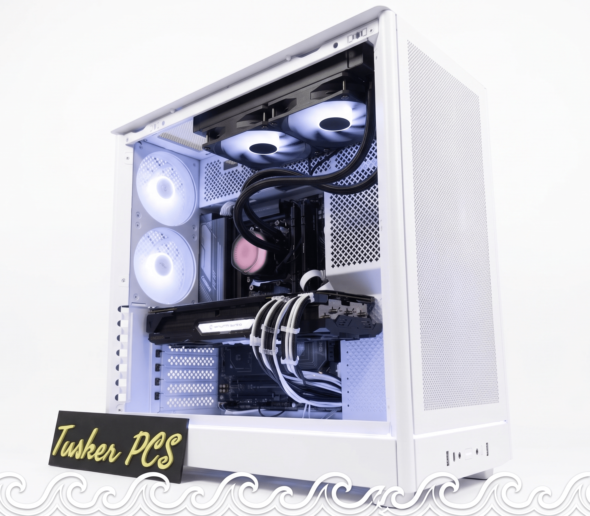 🌊🤍 White Ocean 🤍🌊 Ryzen 7 7700X| RX 6950XT| 32 GB DDR5| 1.5 TB NVMe| 850W PSU