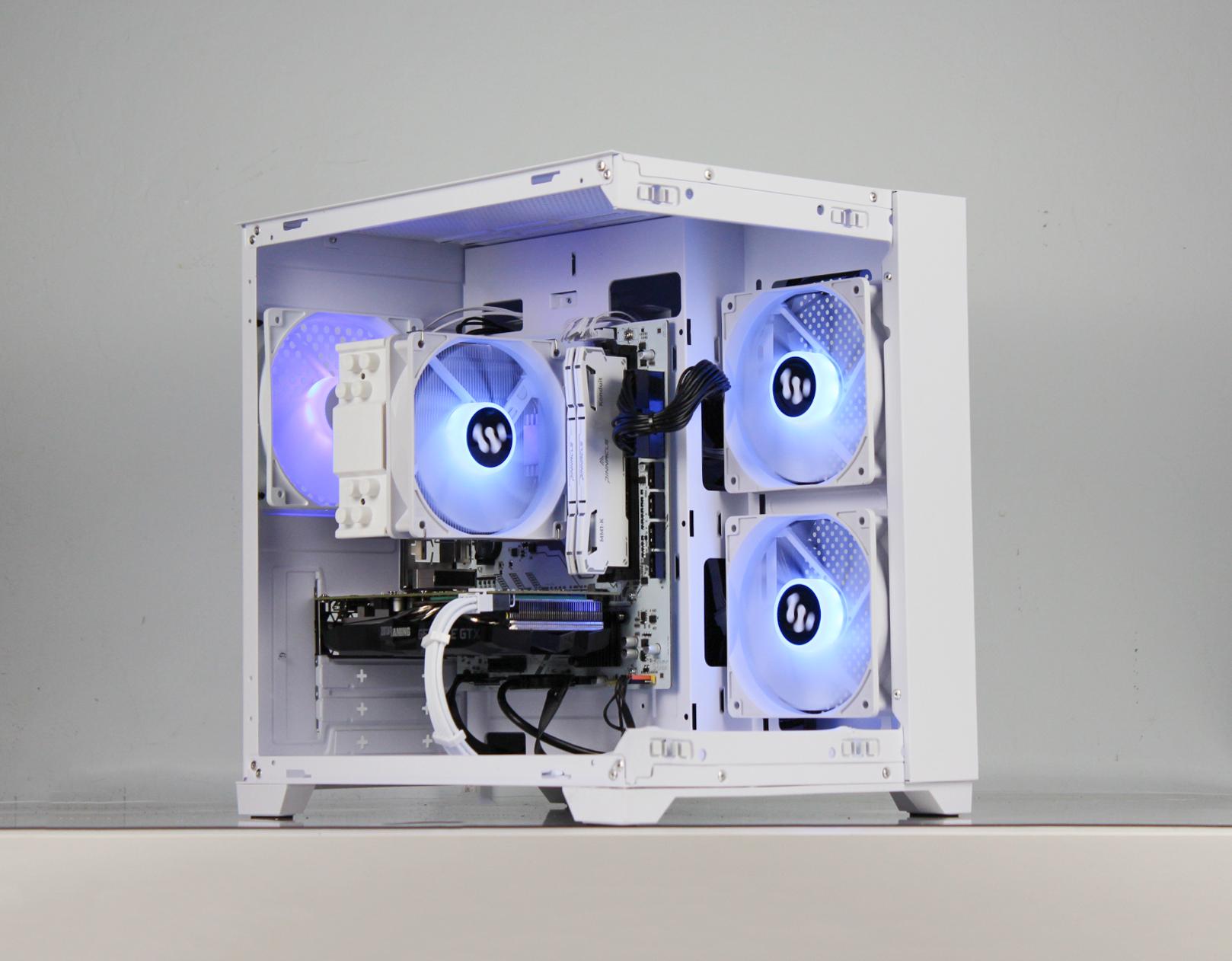 🧊White Gaming PC | GTX 1660 Super | Ryzen 5 2600 | 500GB SSD | 16GB RAM | 🧊