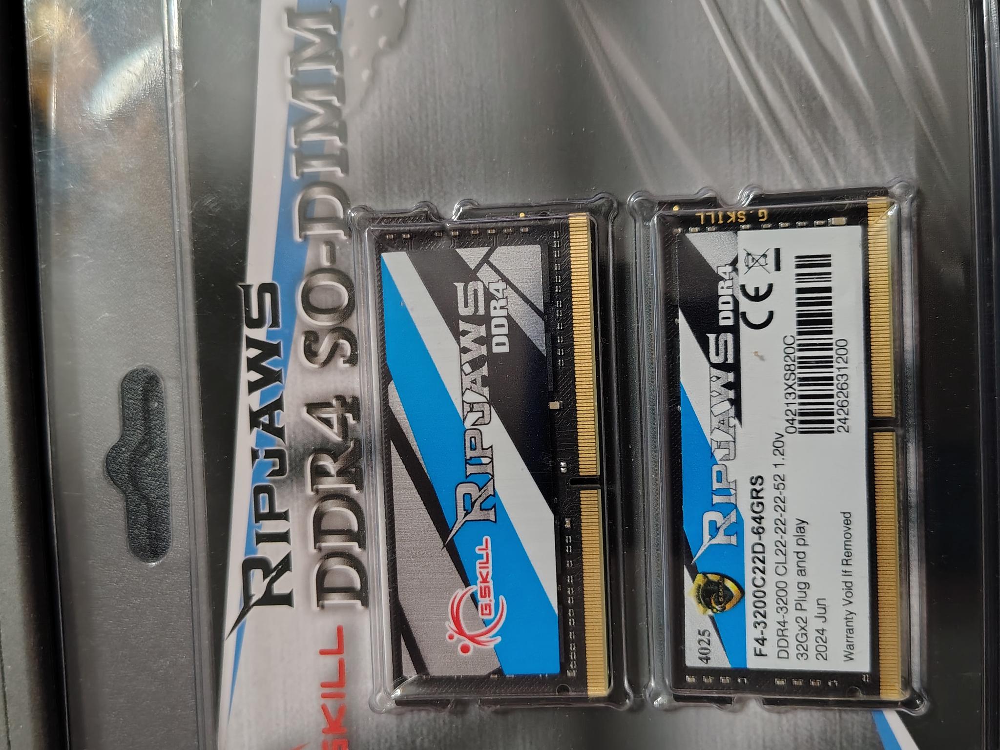 G.Skill Ripjaws 64GB
