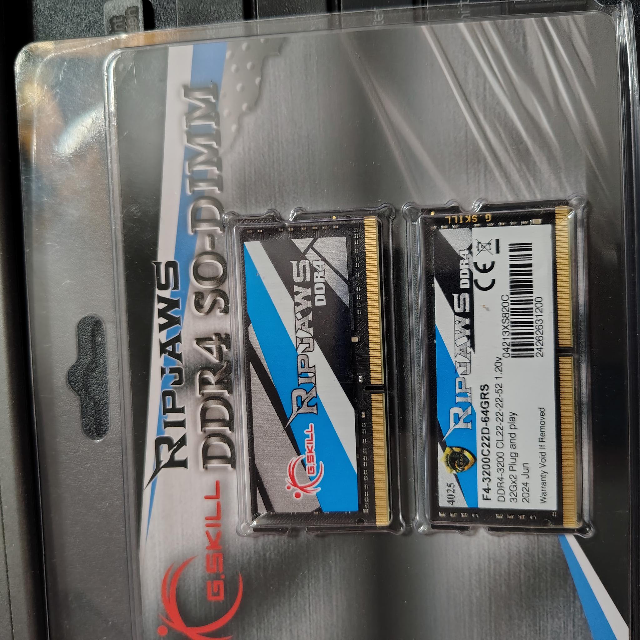 G.Skill Ripjaws 64GB
