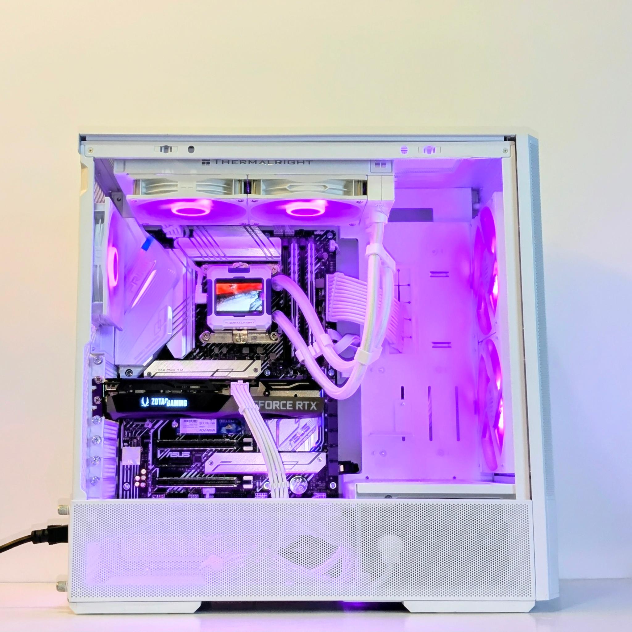 High Performance Aesthetics Customized PC| 👑I7-11700K|RTX 3060 TI|16GB RAM|1TB SSD/HDD| Windows 11