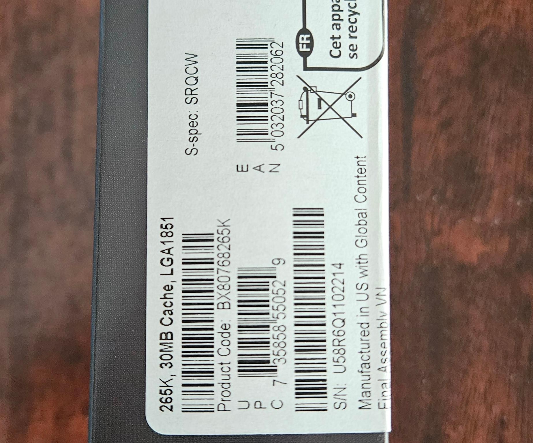 Intel Core Ultra 7 265K - Image 2