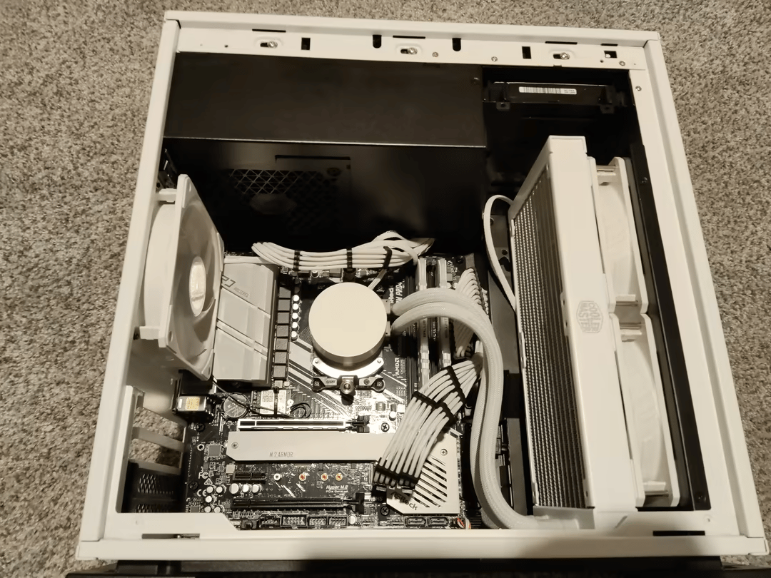 Ryzen 5600G Custom mATX Mini Tower Build