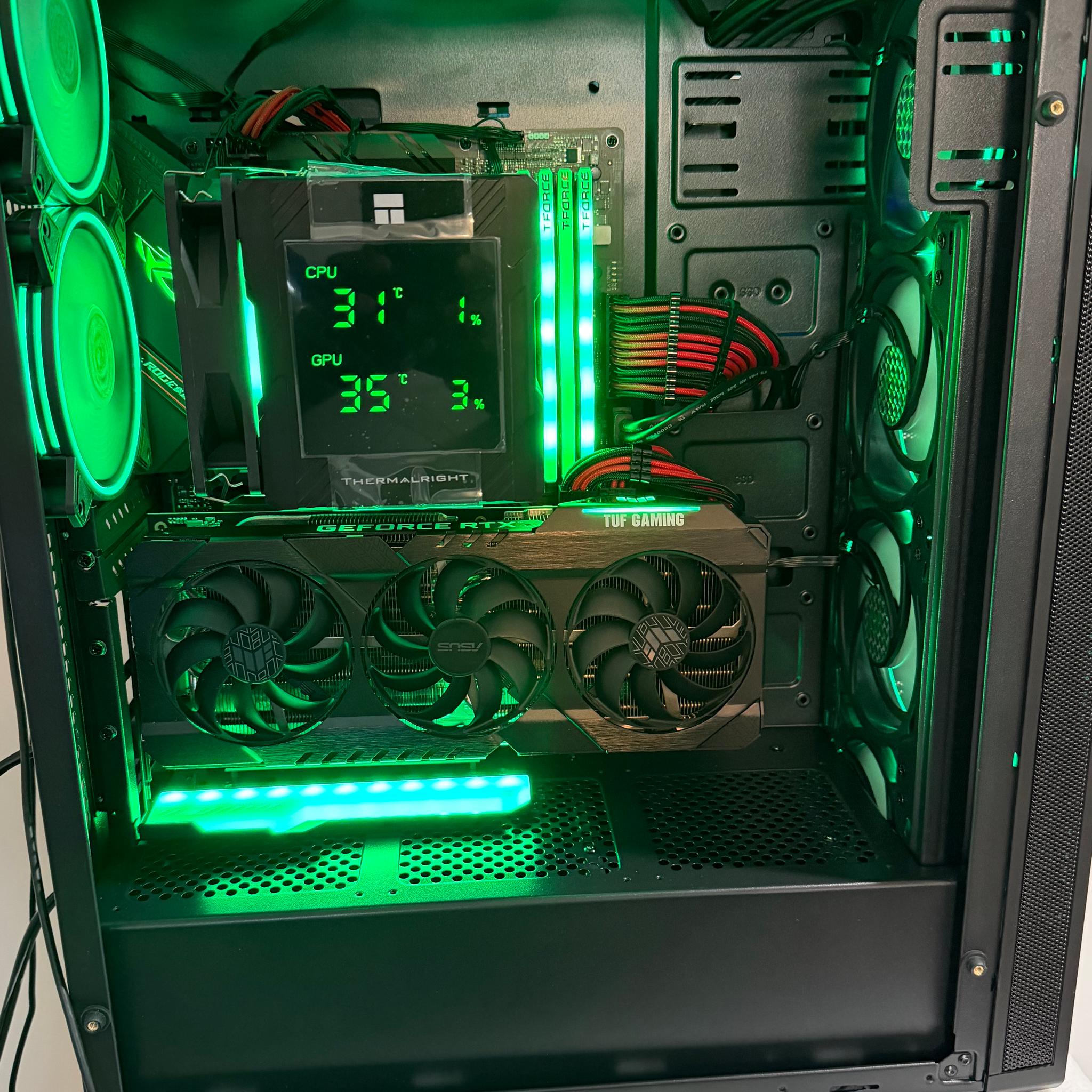 Awesome Ryzen 7 5800XT, 32GB DDR4, RTX 3070 TI, 1 TB M.2 NVMe Gaming System