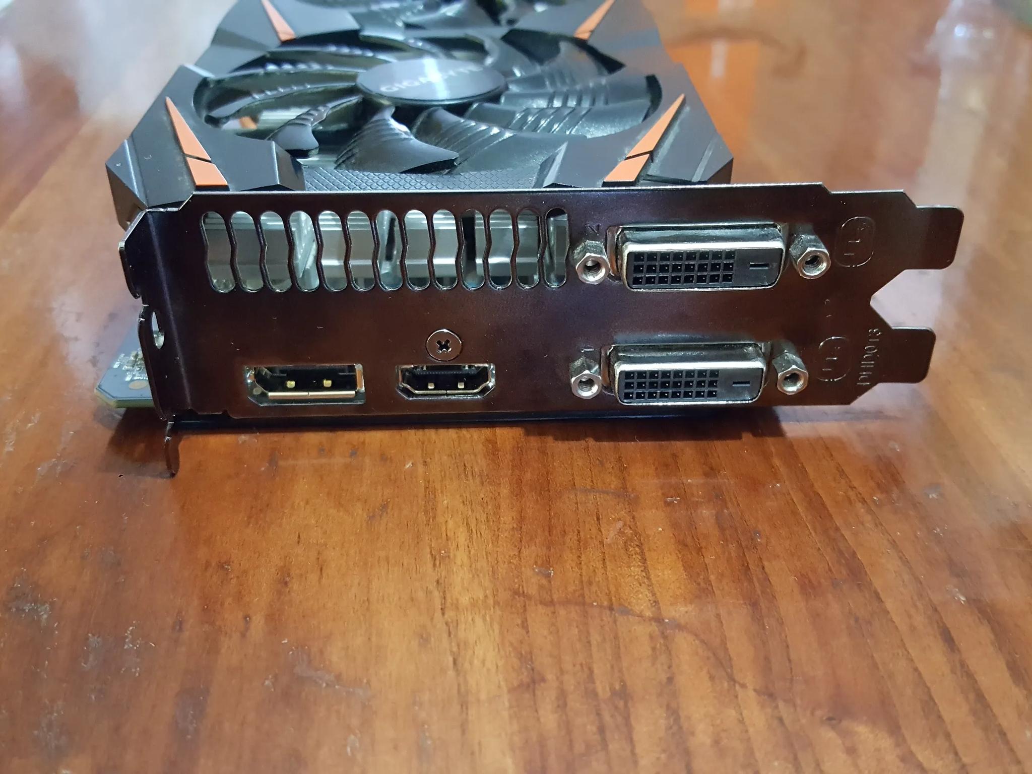 Nvidia GTX 1060 6GB GIGABYTE WINDFORCE OC