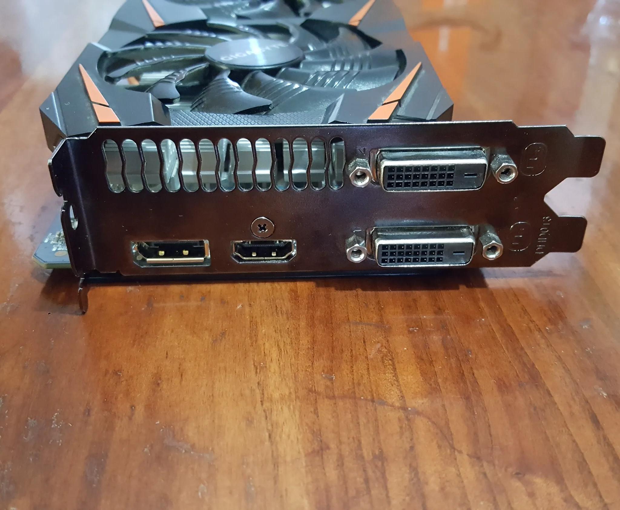 Nvidia GTX 1060 6GB GIGABYTE WINDFORCE OC