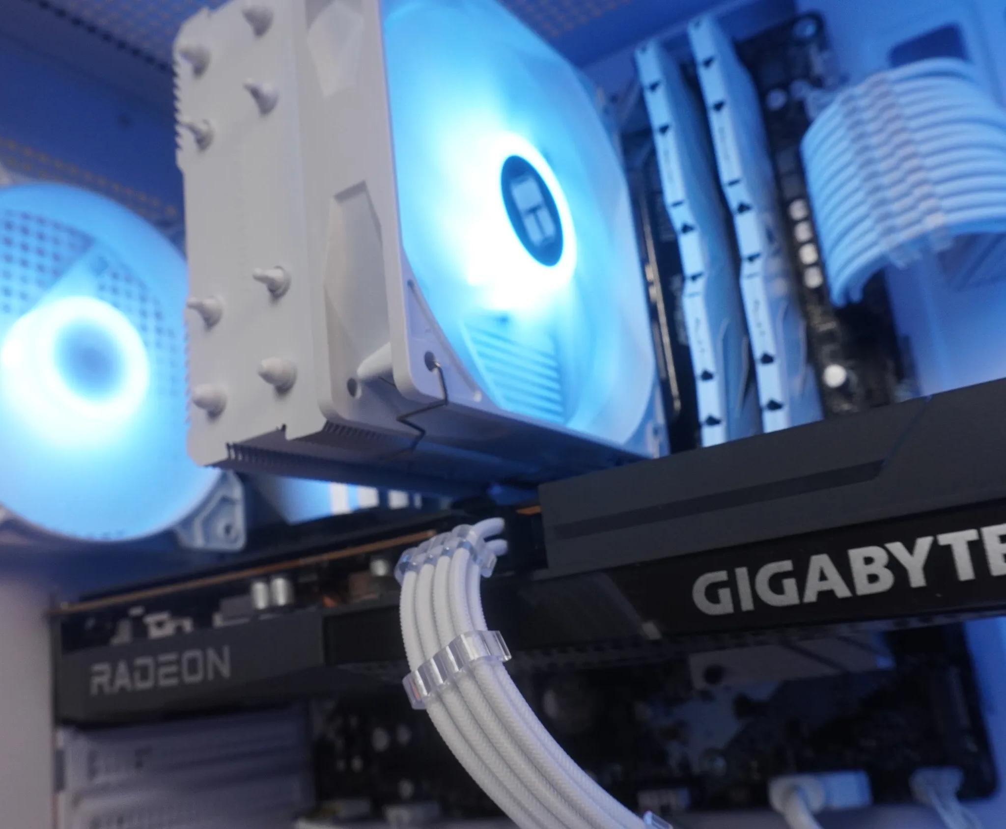 🤍ALL WHITE🤍 Price To Performance 💪 🧡RX 6600 🧡 Ryzen 5 5600 | 32GB | 1TB | WIN ACTI...