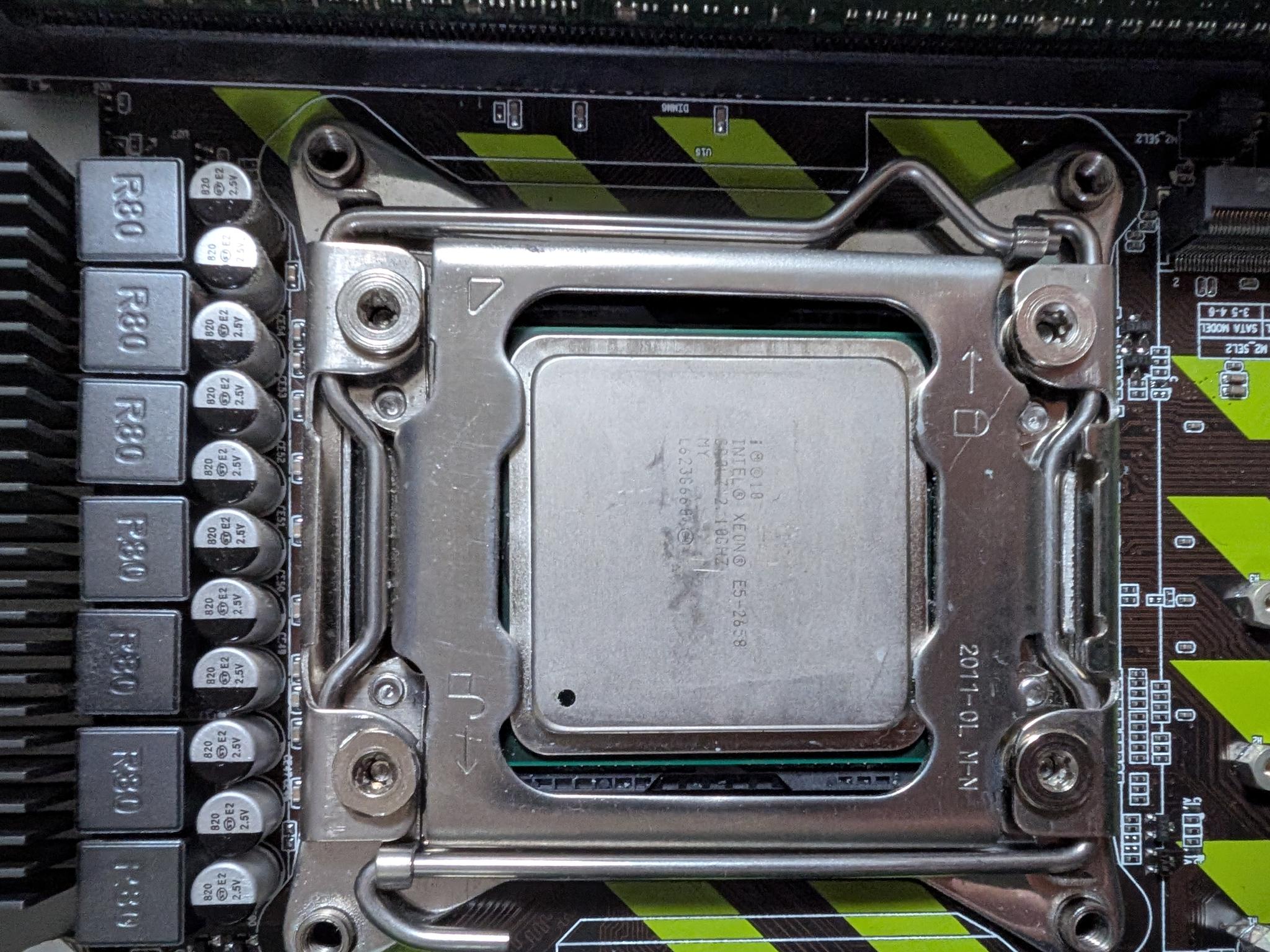 Xeon E5 2658 + X79 matx + 32GB DDR3 1600