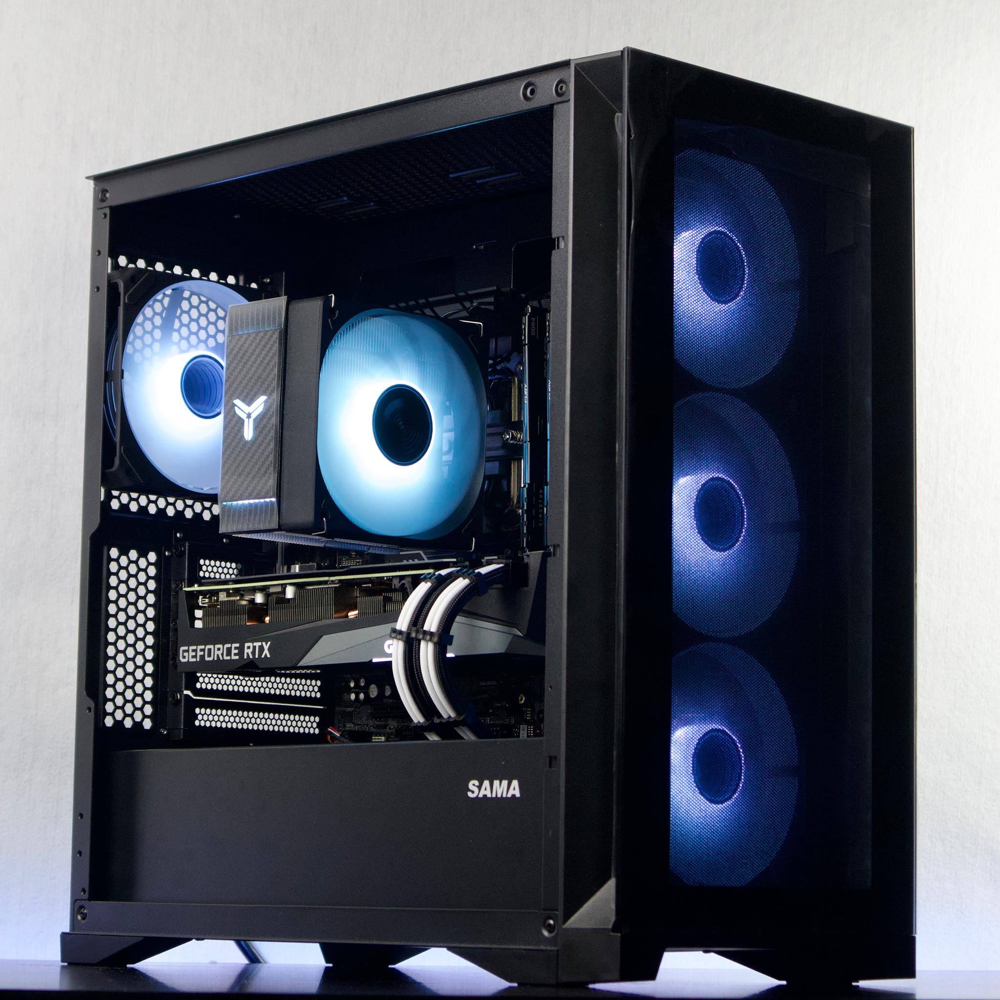 💜🖤💜 RTX 3070 ⚫️ Intel i5-12400F 🟣 32GB RAM ⚫ 1TB NVMe