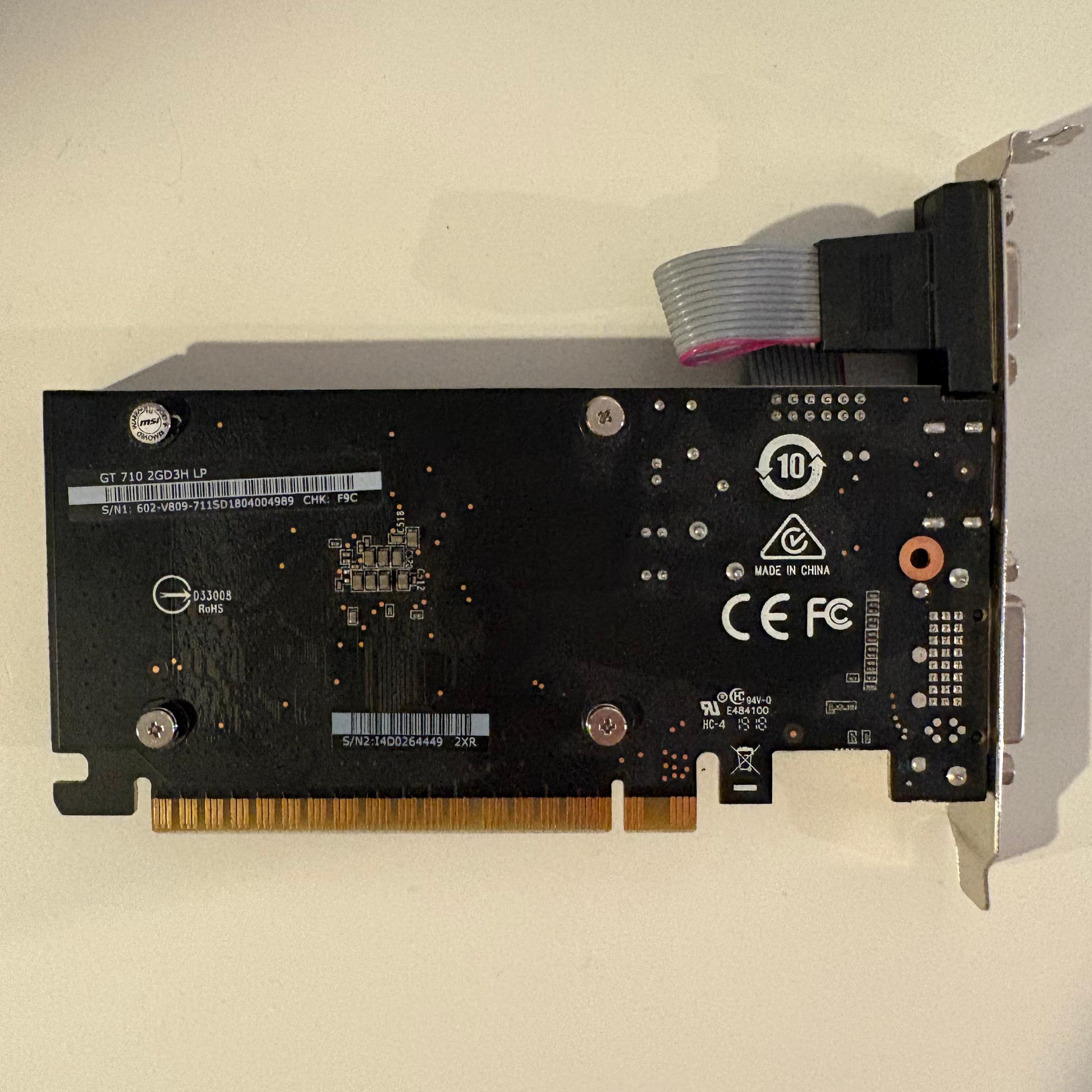 [$9.99 GPU Special] MSI GT 710 2GB