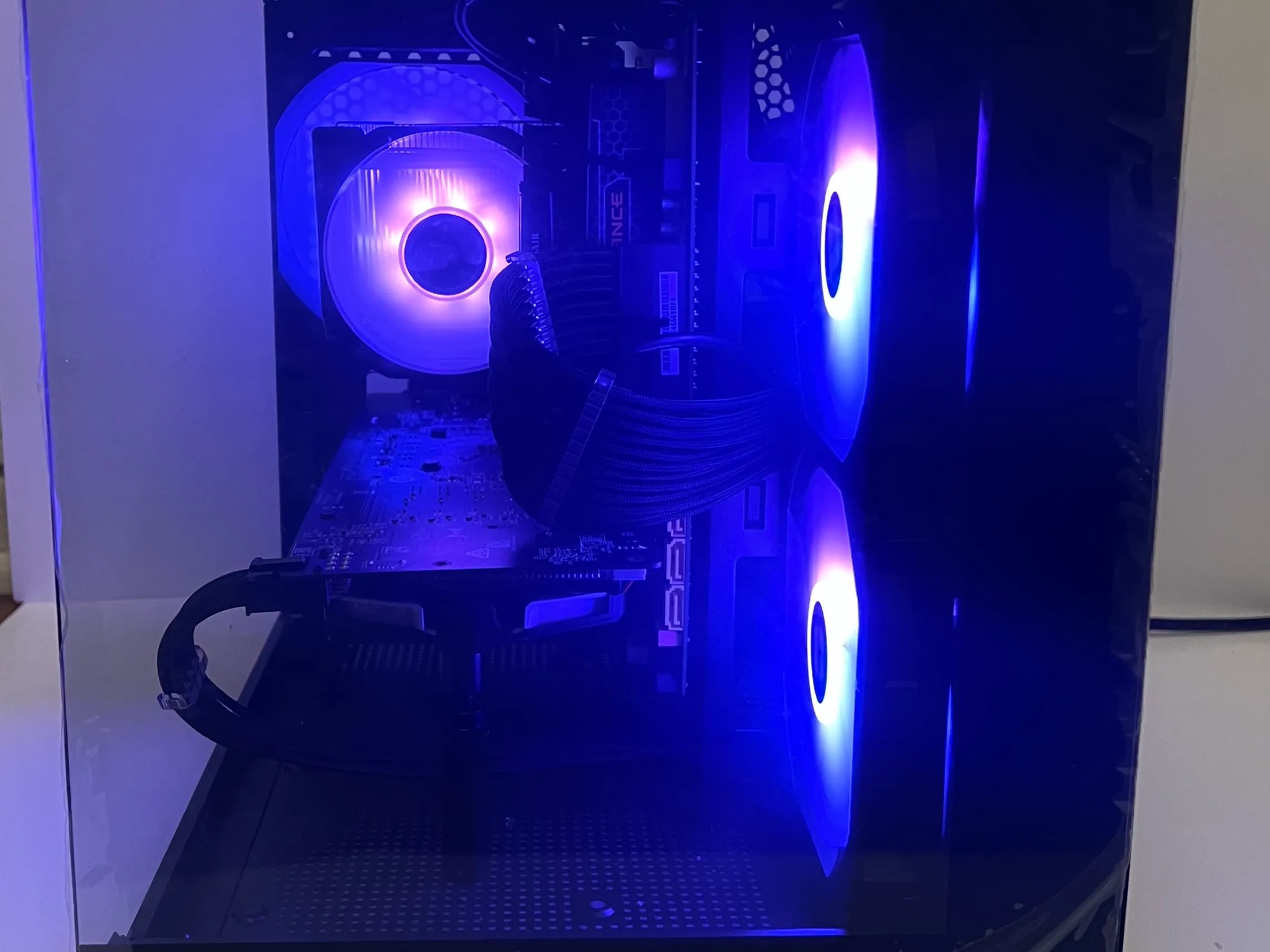 Custom RGB gaming PC I5 4970k RX 580 6gb 16gb DDR3 Ram 500gb SSD