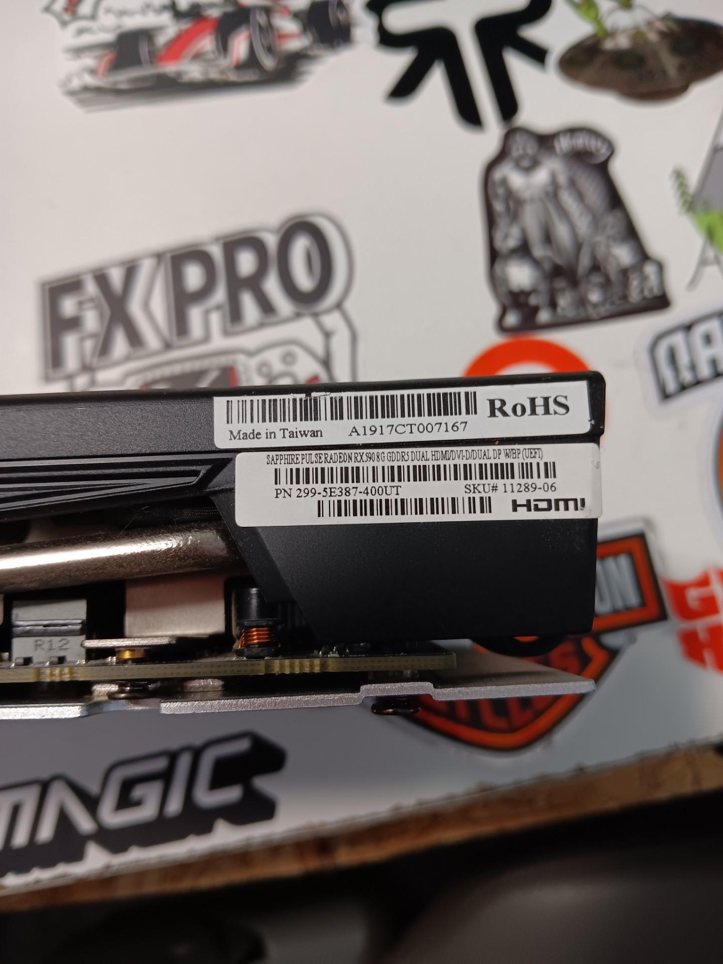 like new sapphire radion rx590