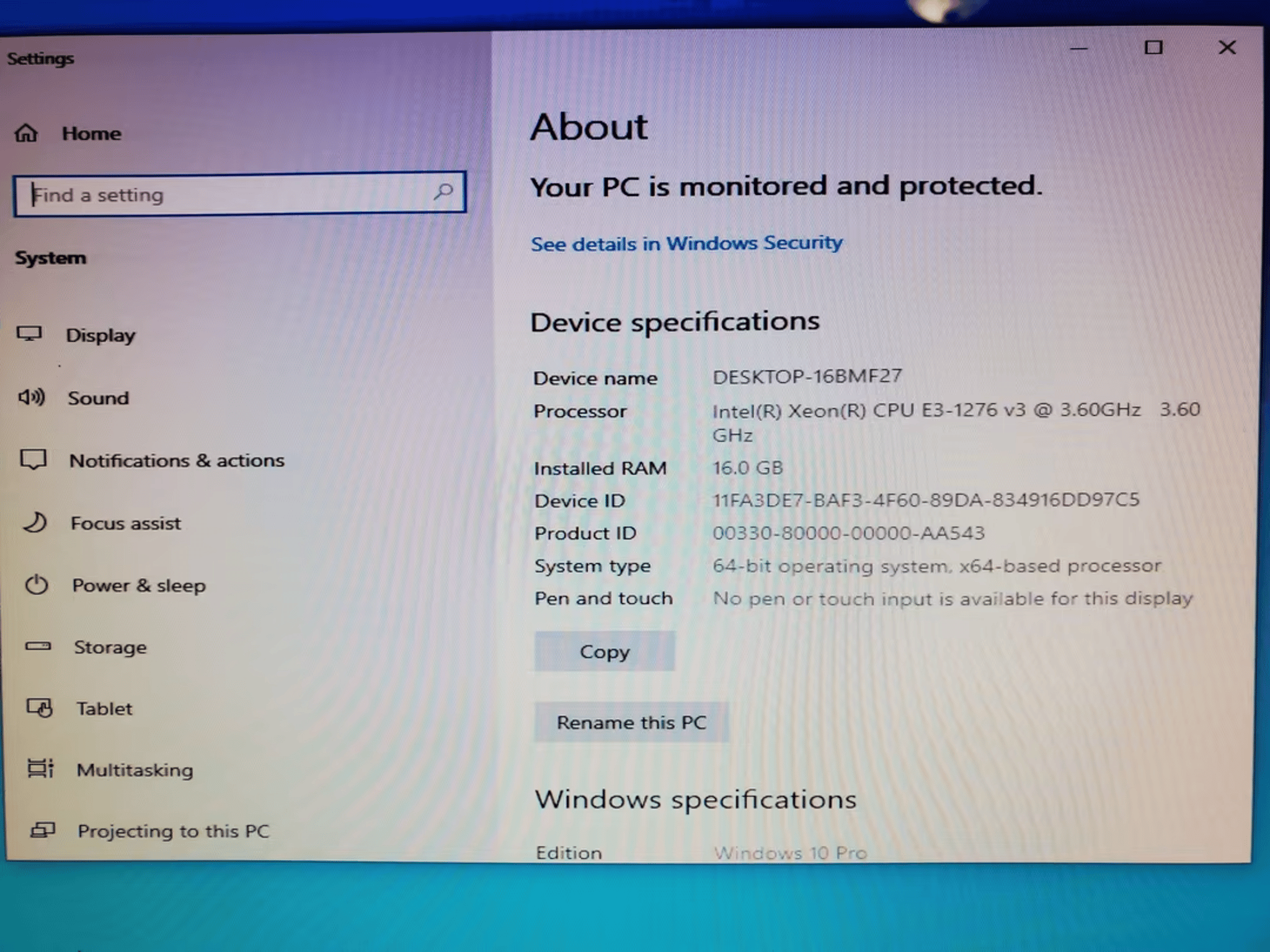 Xeon E3-1276 on Gigabyte GA-6LXSV with 16gb ECC Unbuffered COMBO