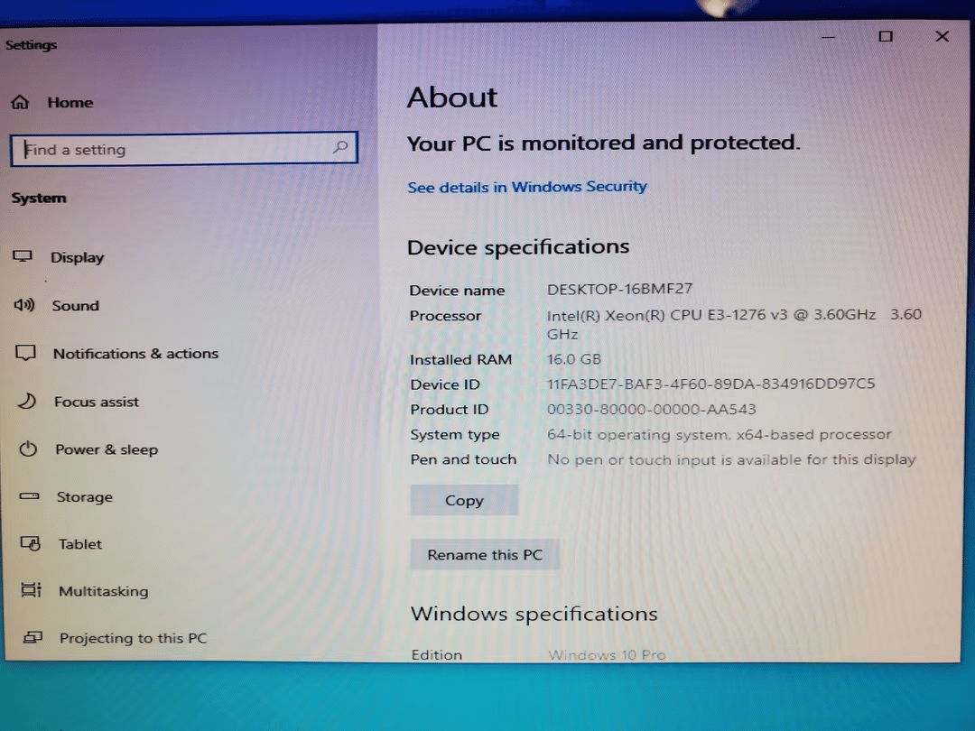 Xeon E3-1276 on Gigabyte GA-6LXSV with 16gb ECC Unbuffered COMBO