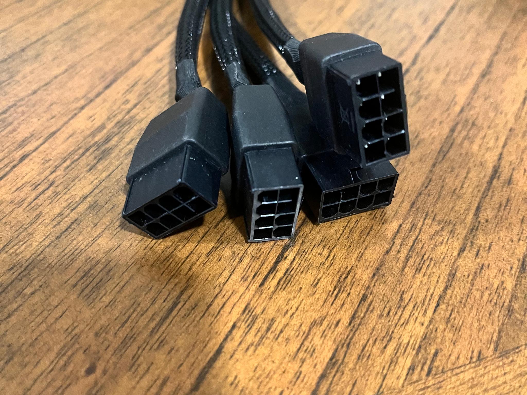 12VHPWR PCIE 4x8 pin Adapter For 40/50 Series GPU