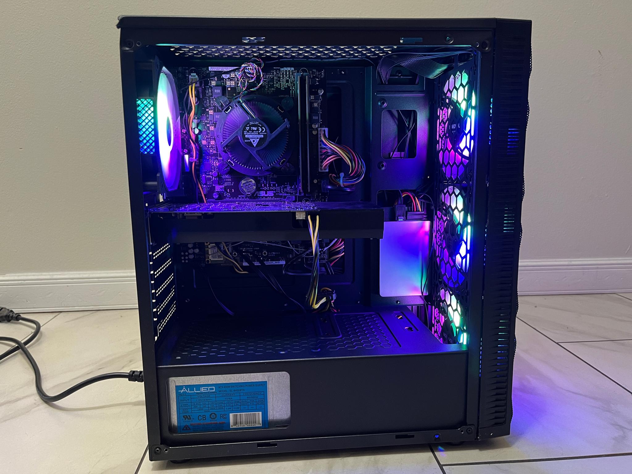 Budget Gaming PC - Intel i5-6400, NVIDIA GTX 1060 6GB, 12GB RAM, 756GB Storage, w/ Wi-Fi & BT