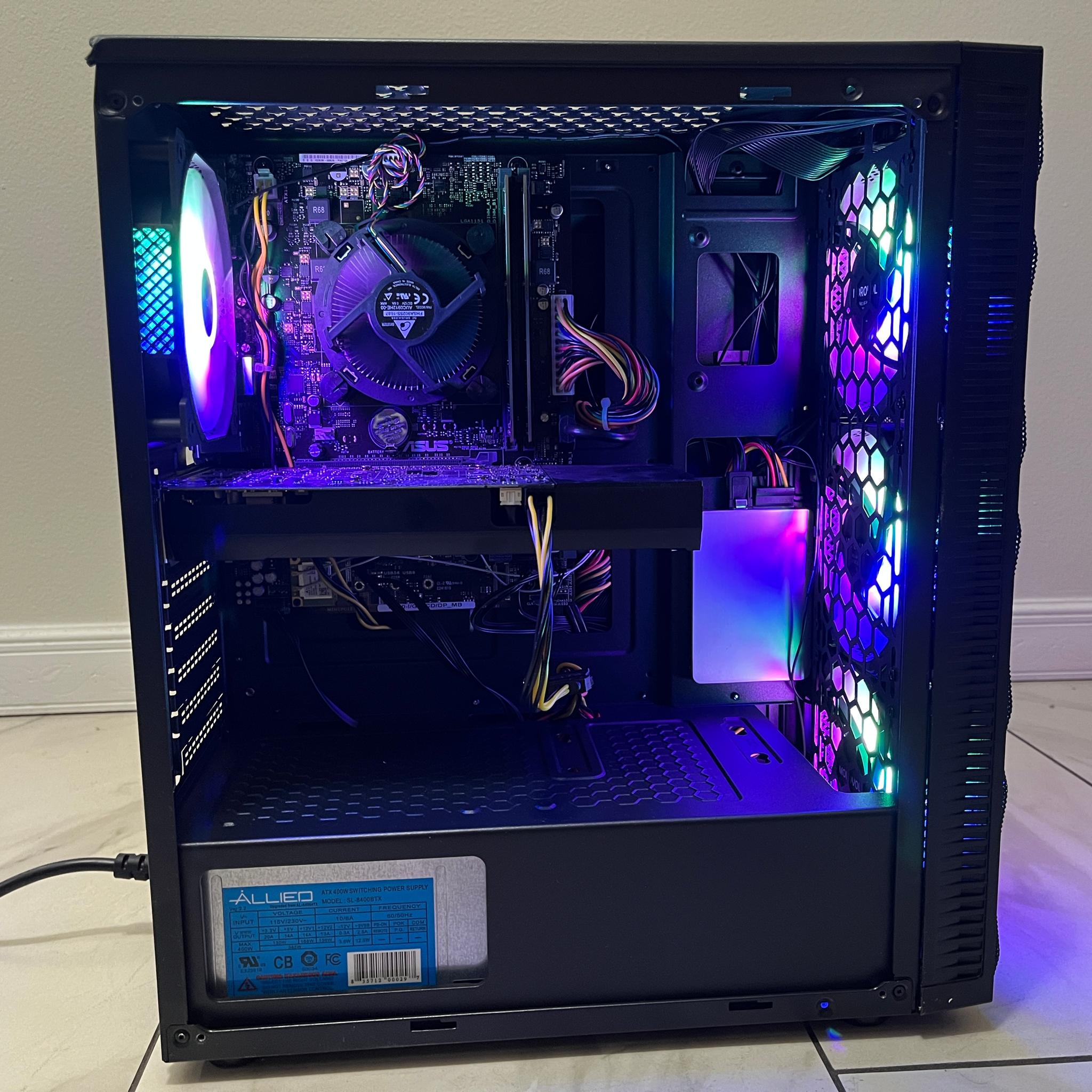 Budget Gaming PC - Intel i5-6400, NVIDIA GTX 1060 6GB, 12GB RAM, 756GB Storage, w/ Wi-Fi & BT