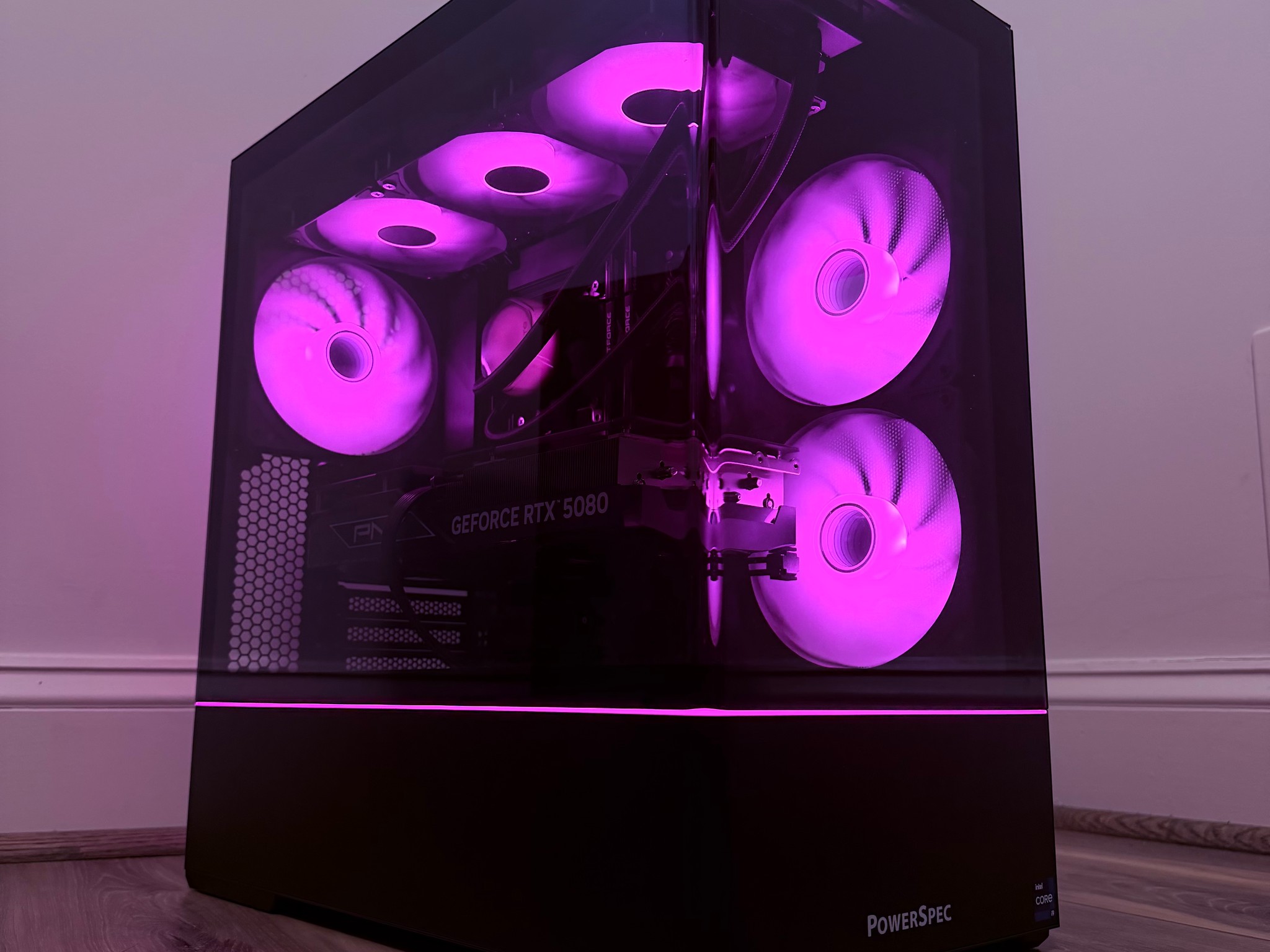 🖤⛈️"Black Thunder"⚡️🖤| 4k Gaming | RTX 5080 | 64gb DDR5 | i9 14900kf | 2tb SSD | WiFi