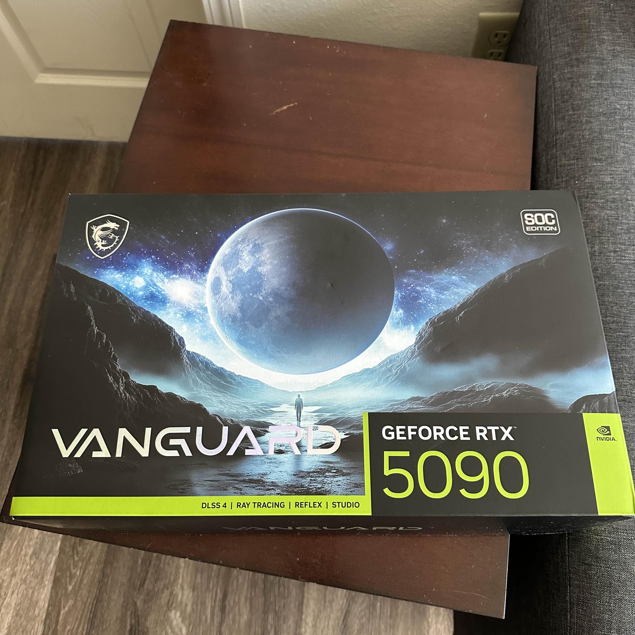 MSI Vanguard RTX 5090