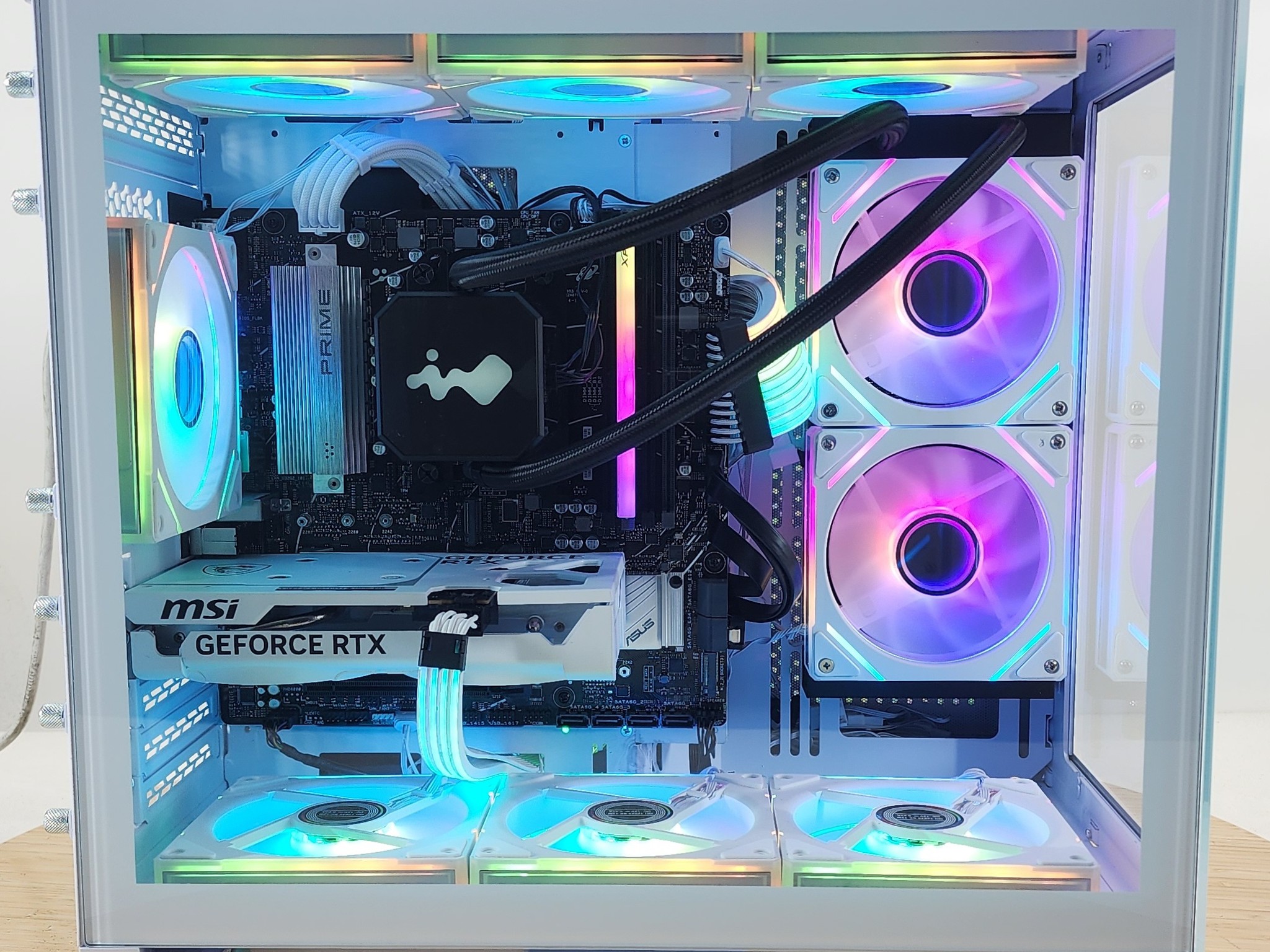 Gaming PC Ryzen 7 7700X 16GB RAM 1TB SSD RTX 5060  8GB Windows 11 Computer