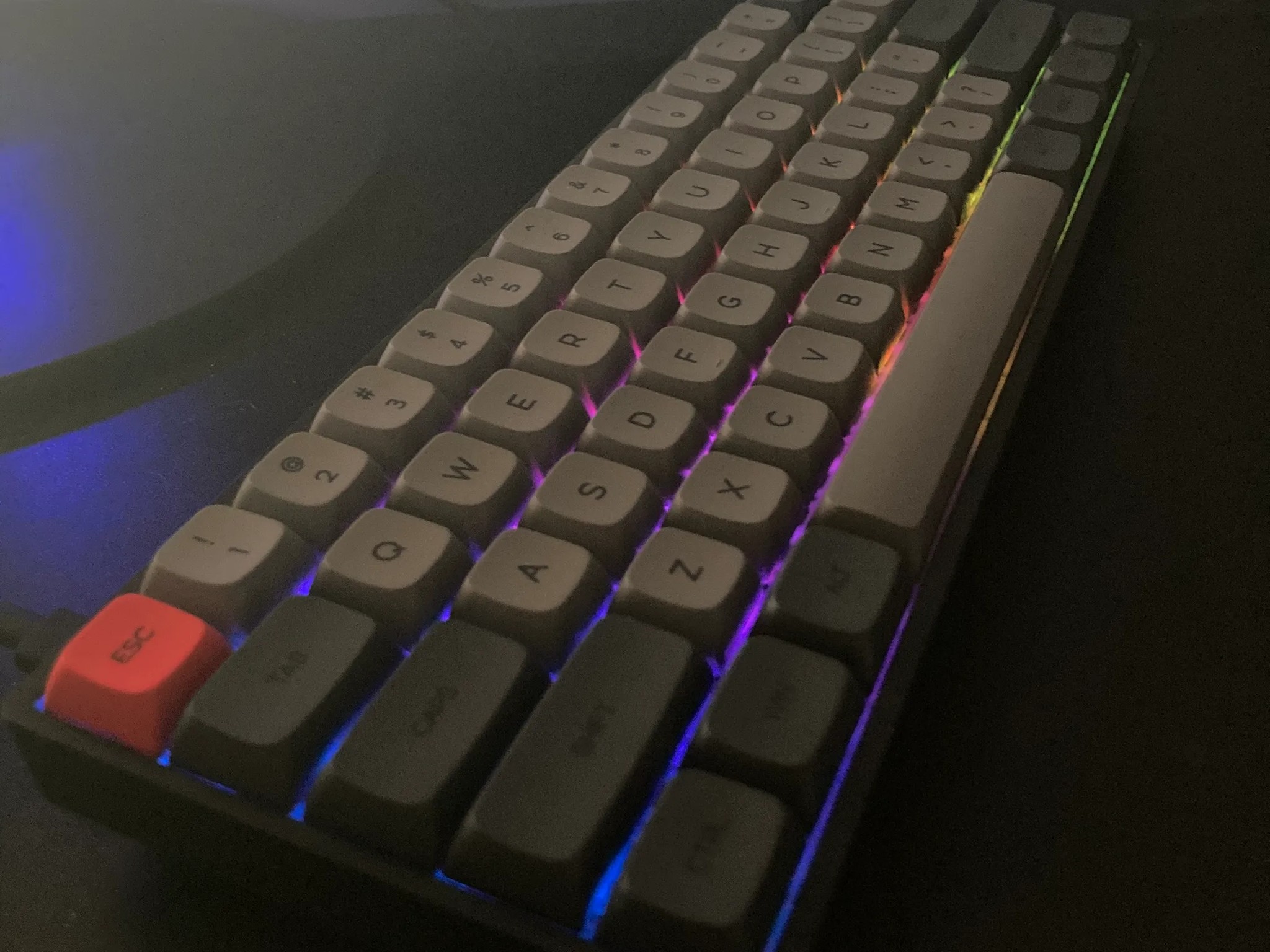 On Sale!!! Sk61 Mechanical Keyboard (Soothing Burgandy Switches)