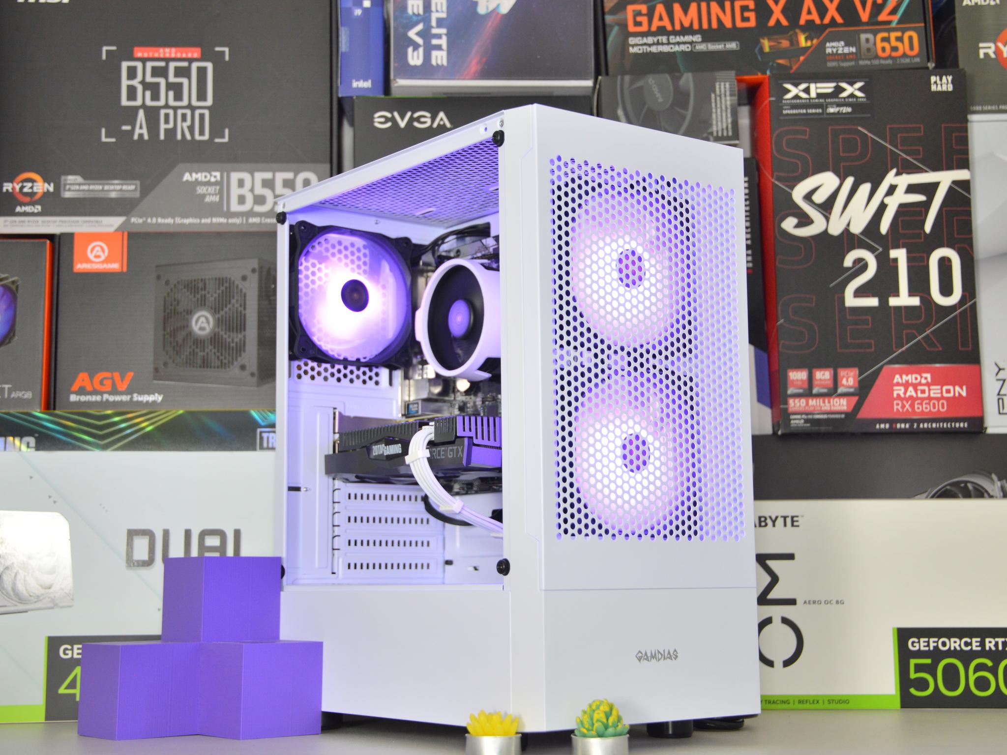 ⚪🟣| GTX 1660 Ti 6GB | RYZEN 7 2700 | 16GB DDR4 RAM | 512 GB NVME SSD | Violet Skies |