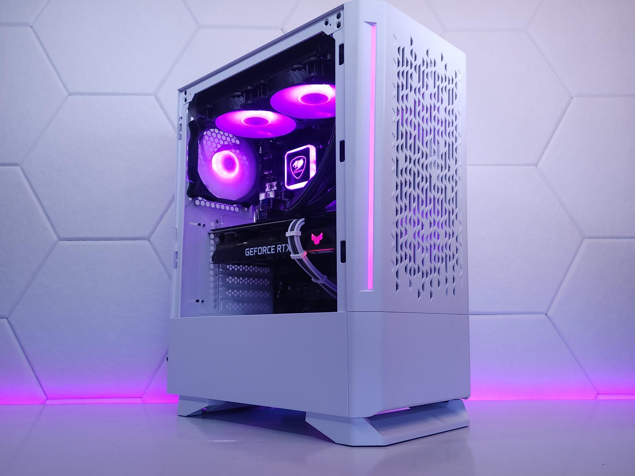 💜🤍RTX 3060Ti // Core i7 9700K // 16GB 3200MHz // 1TB NVMe Gen 3