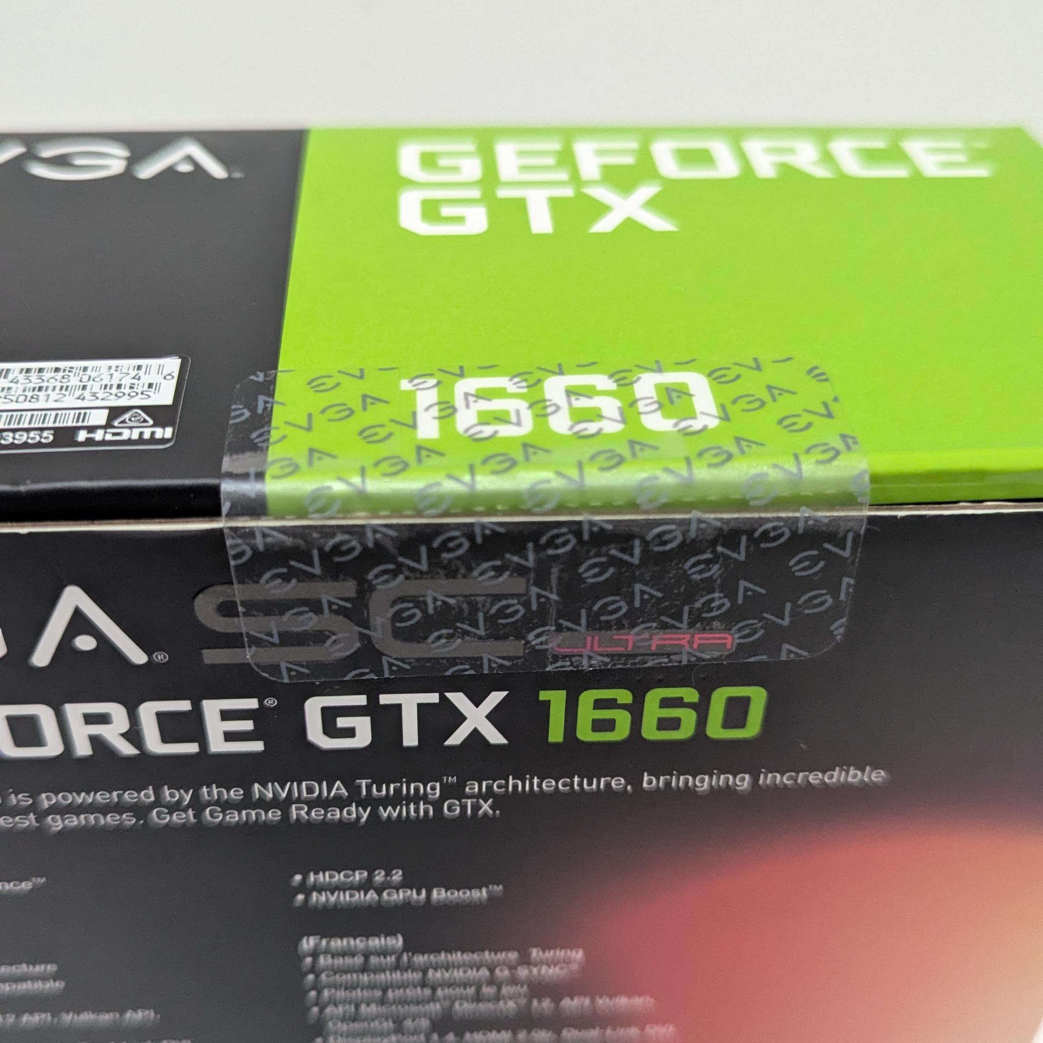 EVGA SC ULTRA GAMING GeForce GTX 1660