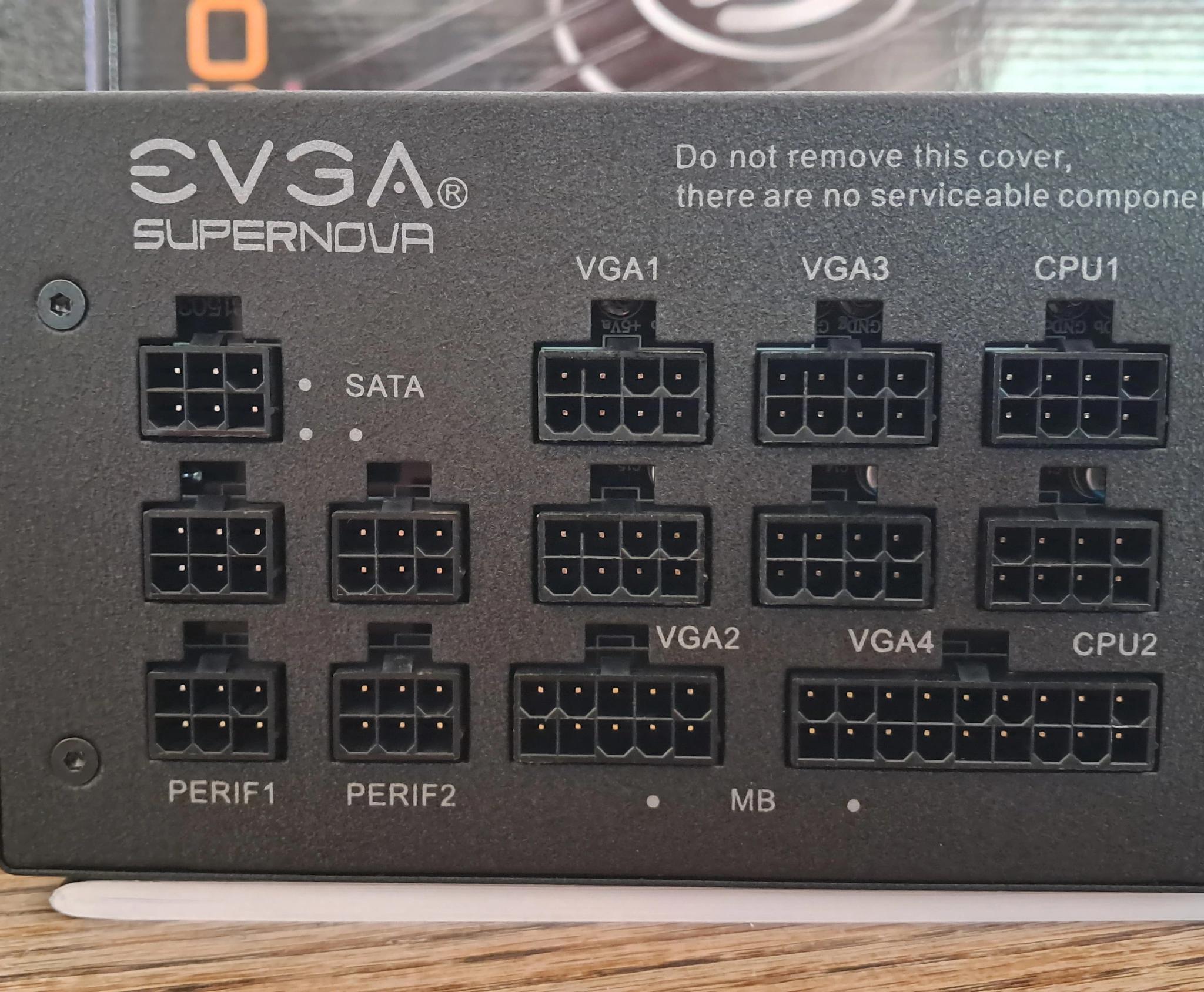EVGA 650 G+ Supernova, 80+ Gold PSU