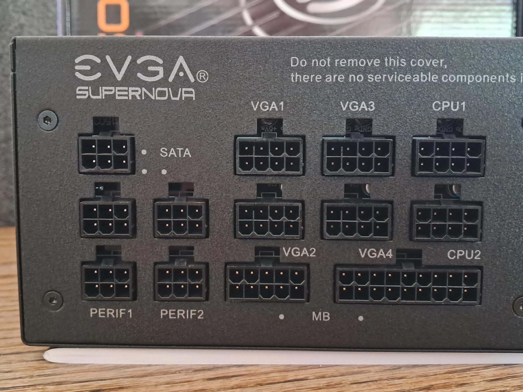 EVGA 650 G+ Supernova, 80+ Gold PSU