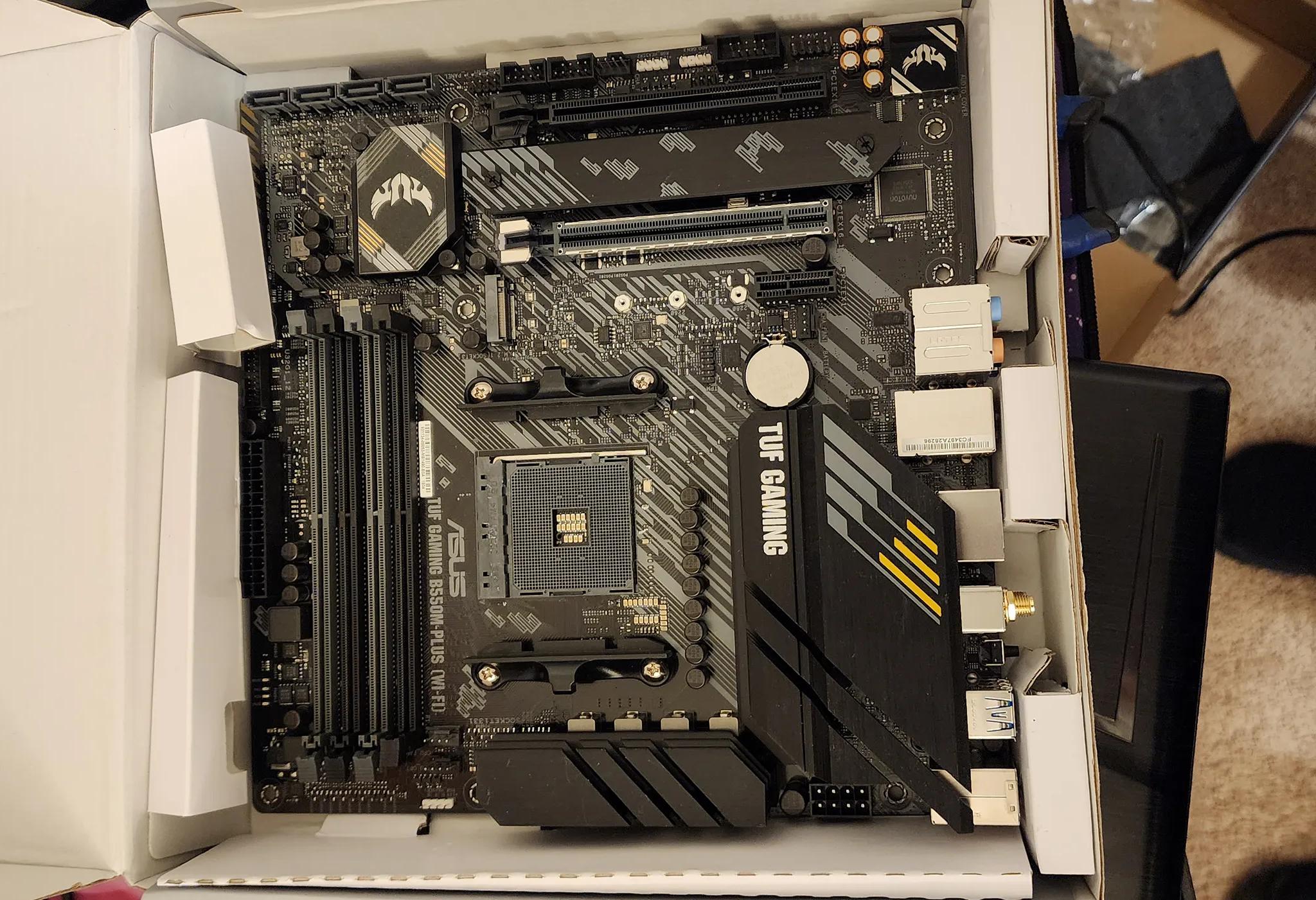For Sale Used Asus Tuff B550M-Plus Wi-Fi Like New