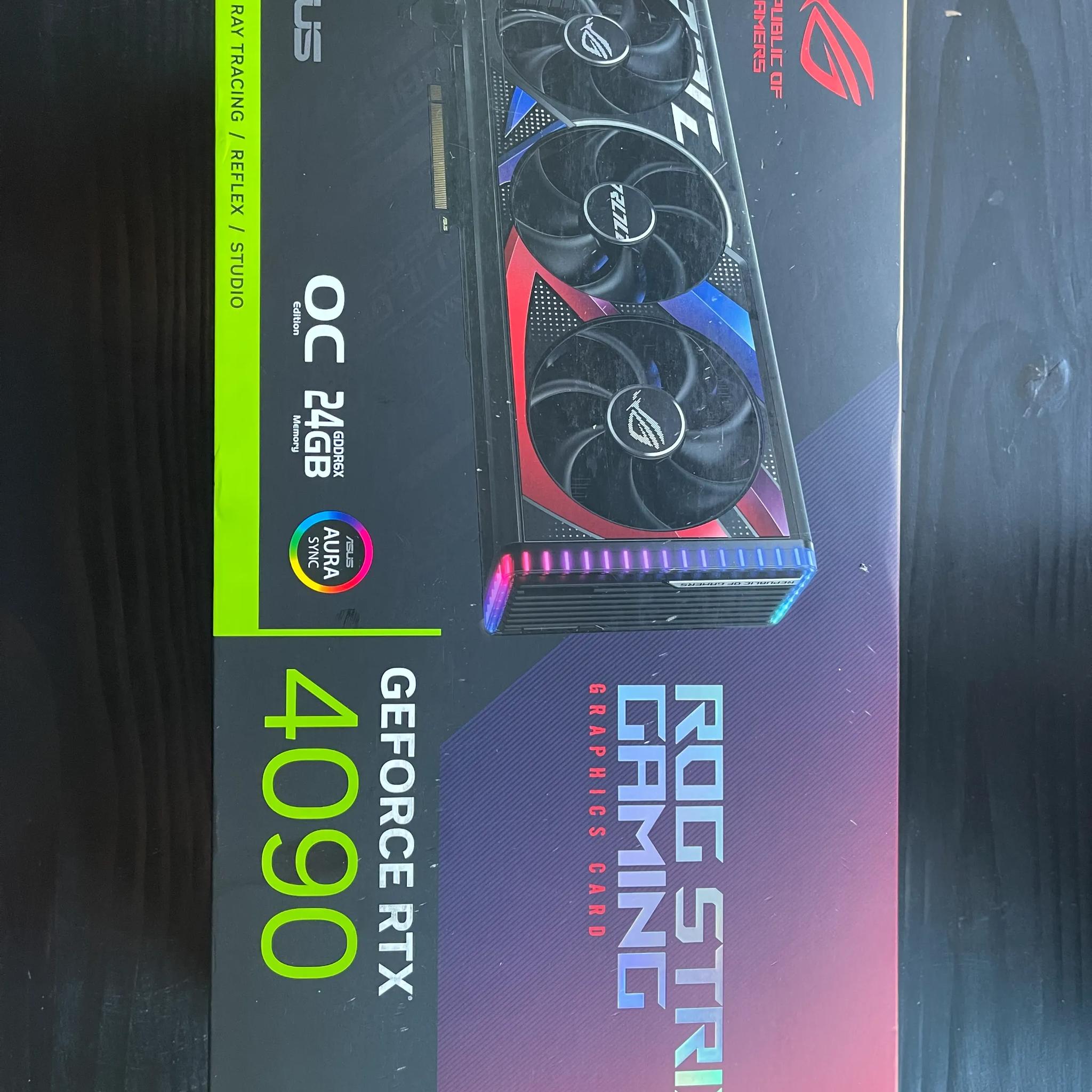 ⚠️NEW OPEN BOX⚠️ Asus ROG Strix GeForce RTX 4090 OC Edition 24GB GDDR6X