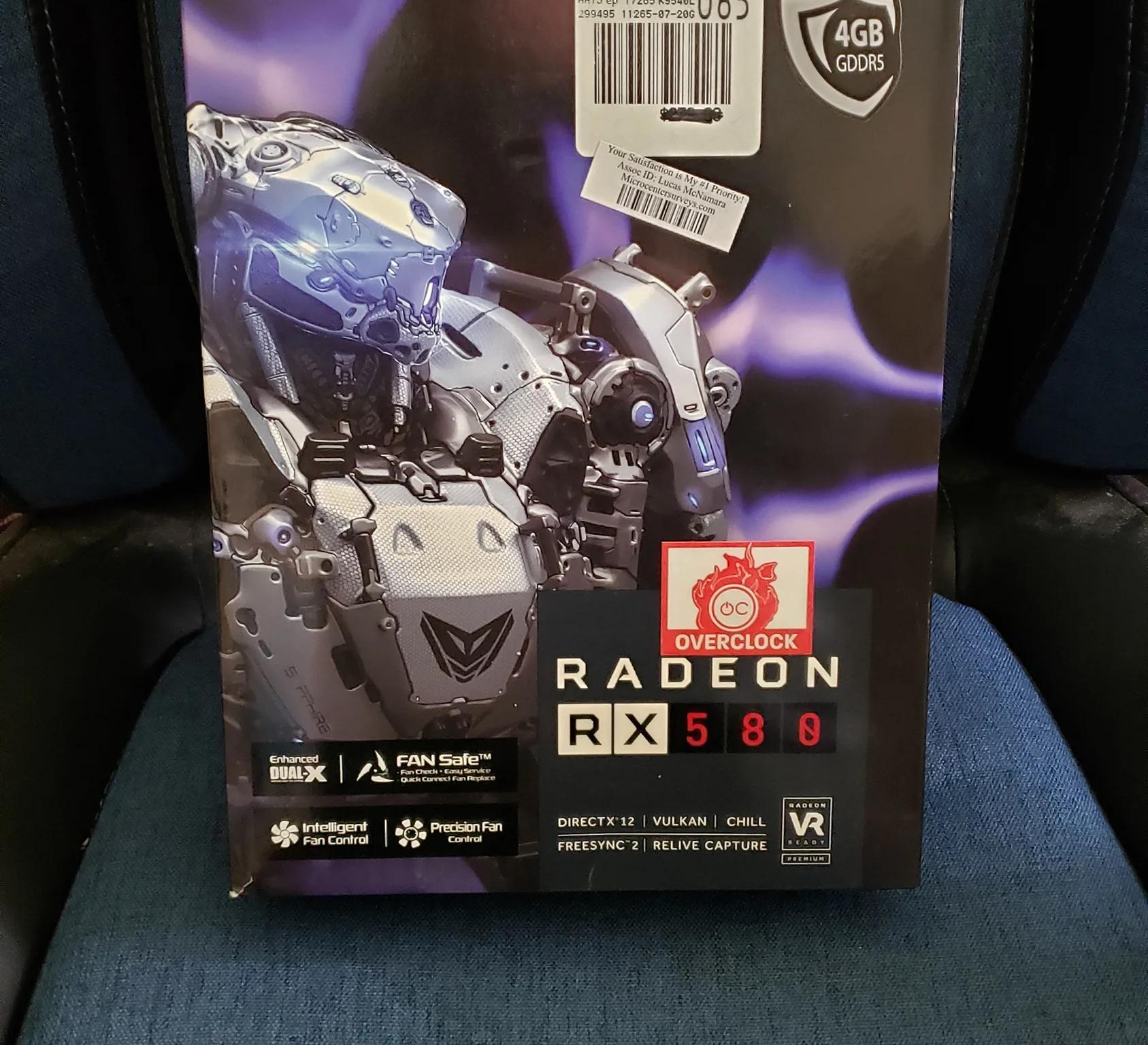 Sapphire Rx 580 Nitro+