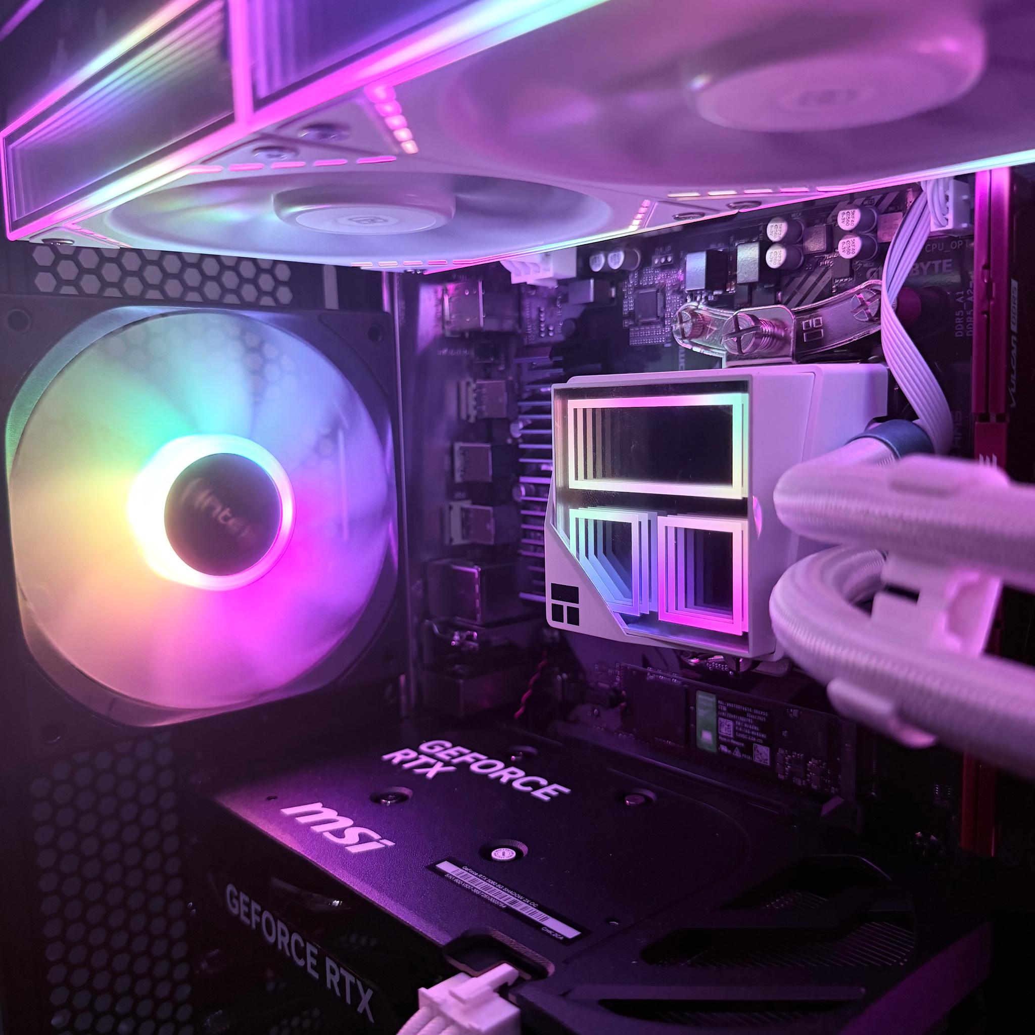🌈"Radiant Phantom"⚫️| 1080p Gaming | RTX 5060 | Ryzen 5 8400F | 32GB DDR5 | 1TB NVMe
