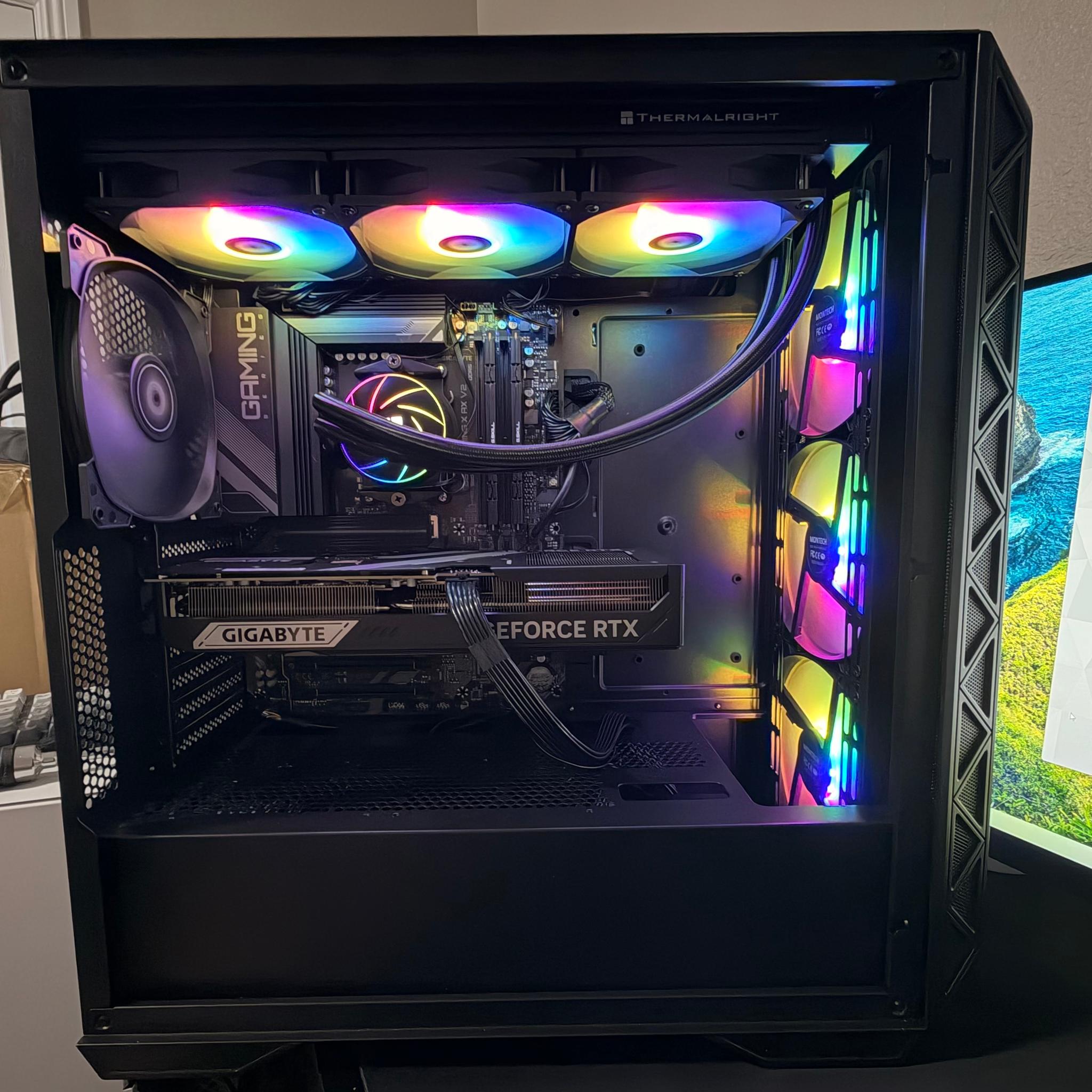 RTX 5080 + Ryzen 7 7800X3D Custom Gaming PC (Brand New / Ready to Play)