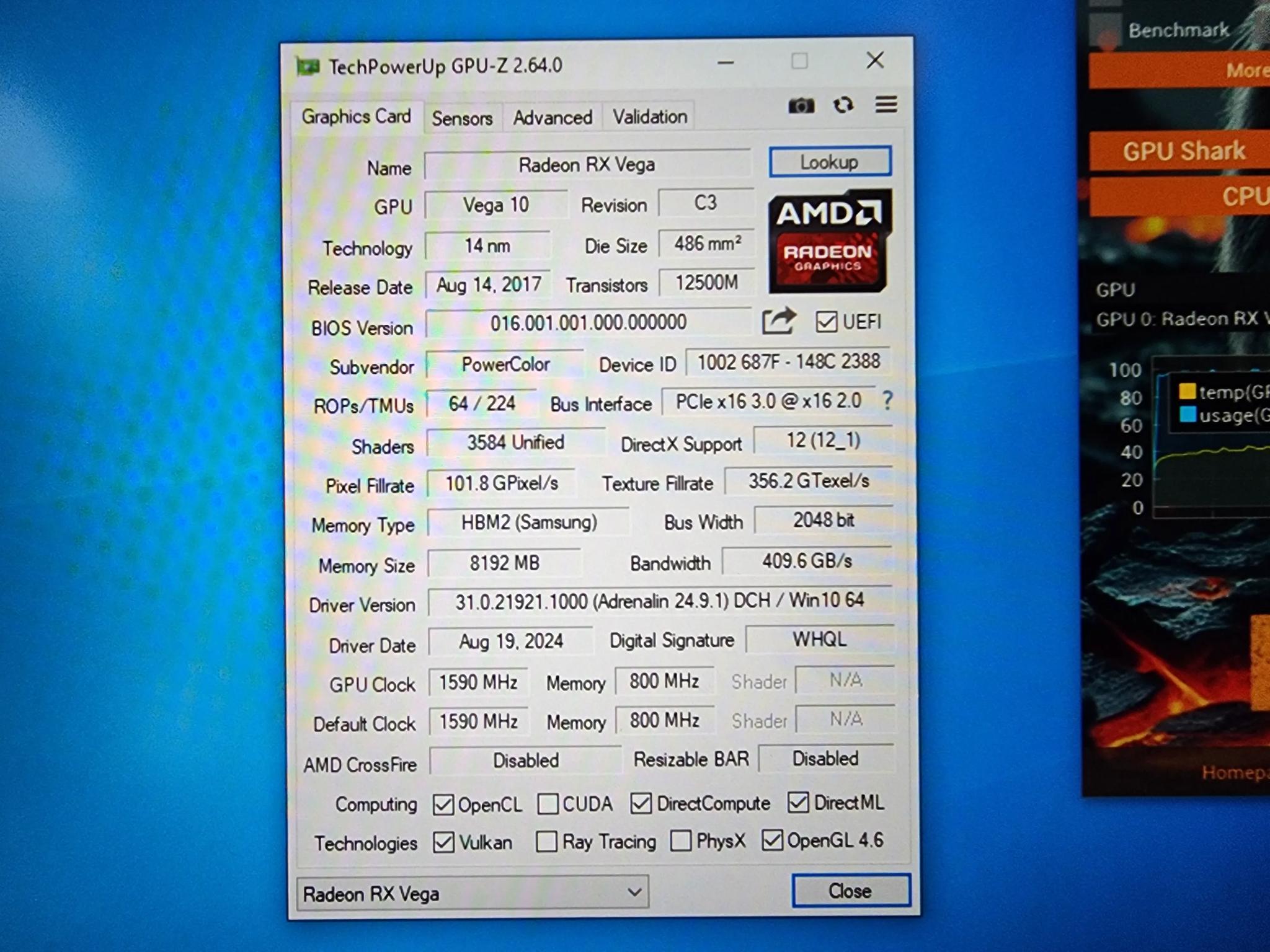 AMD PowerColor Red Devil RX Vega 56 OC 8GB In Box