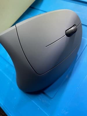 TeckNet TK-MS007 Wireless Optical Vertical Mouse Ergonomic Scroll Wheel Black