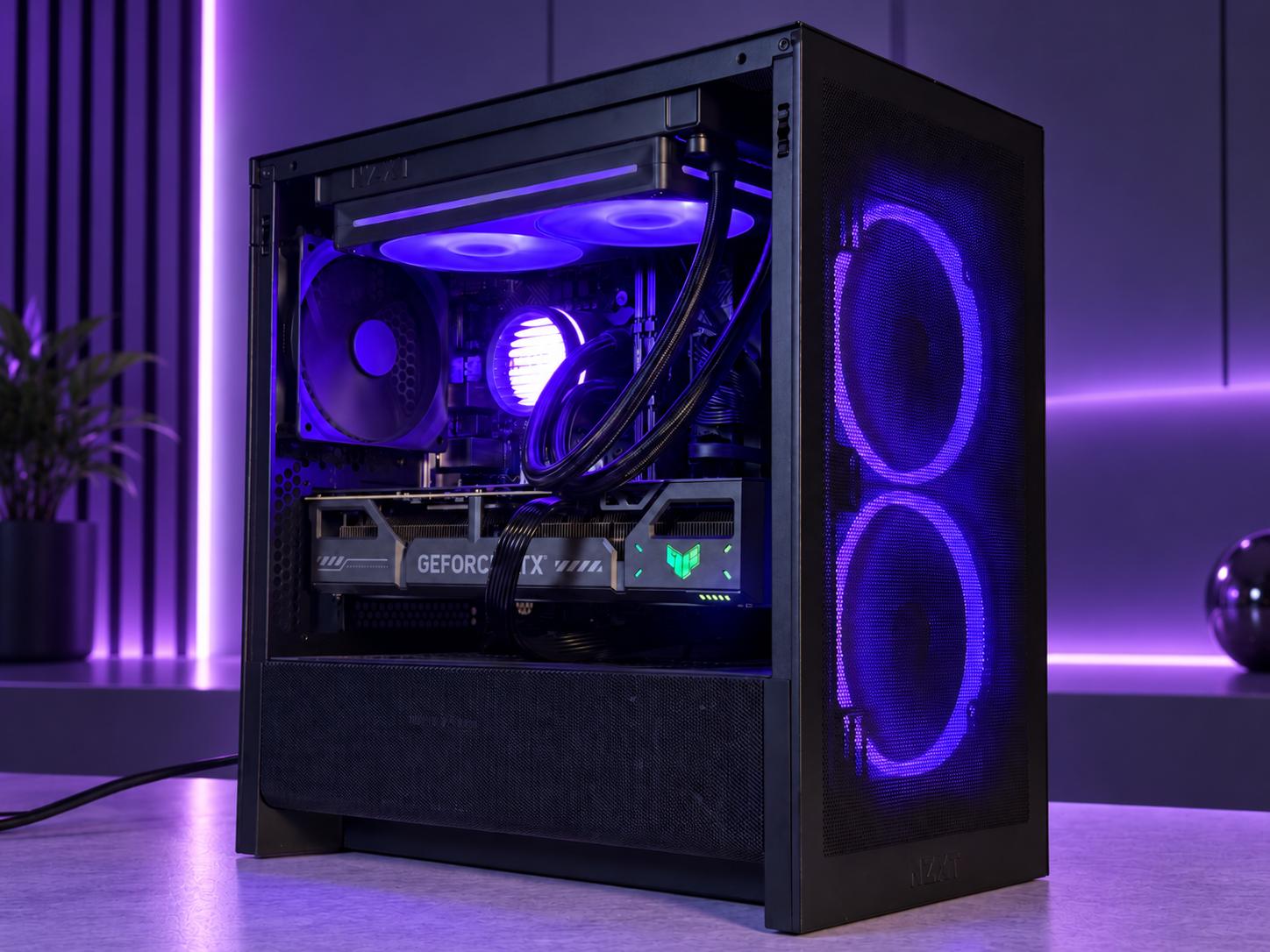 🟣ULTRAVIOLET Gaming PC | RTX 5070 12GB | i7-14700KF | 16GB RAM | 1TB NVME | WiFi + BT | FREE SHIP
