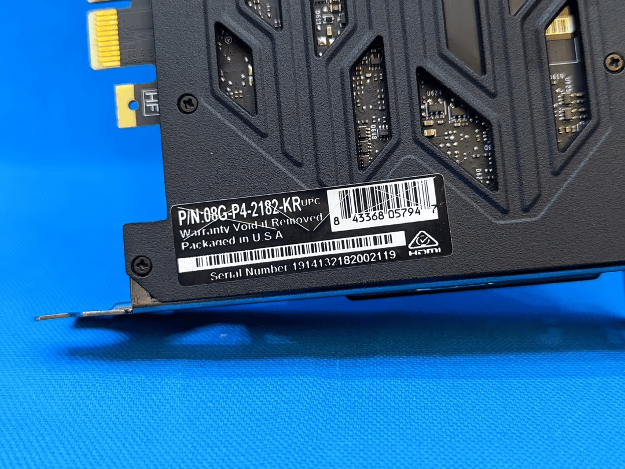 *AS IS/FOR REPAIR* EVGA NVIDIA GeForce RTX 2080 XC Gaming 8GB GDDR6 GPU 08G-P4-2182-KR