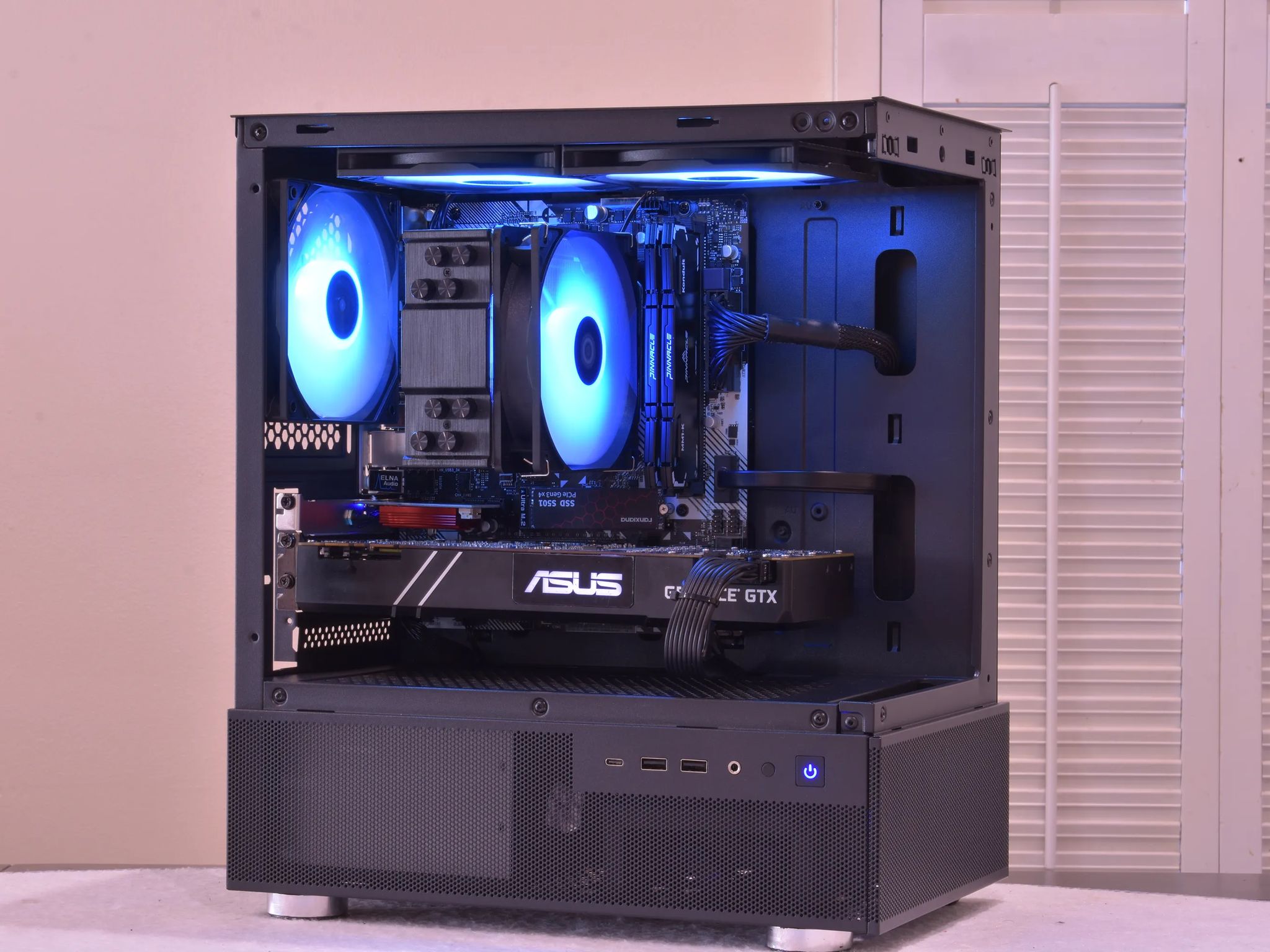 💸Budget Gamer💸 Ryzen 5 3600 | GTX 1080ti 11GB | 16GB DDR4 | 1TB nVME SSD | RGB | Black Win11+Wifi