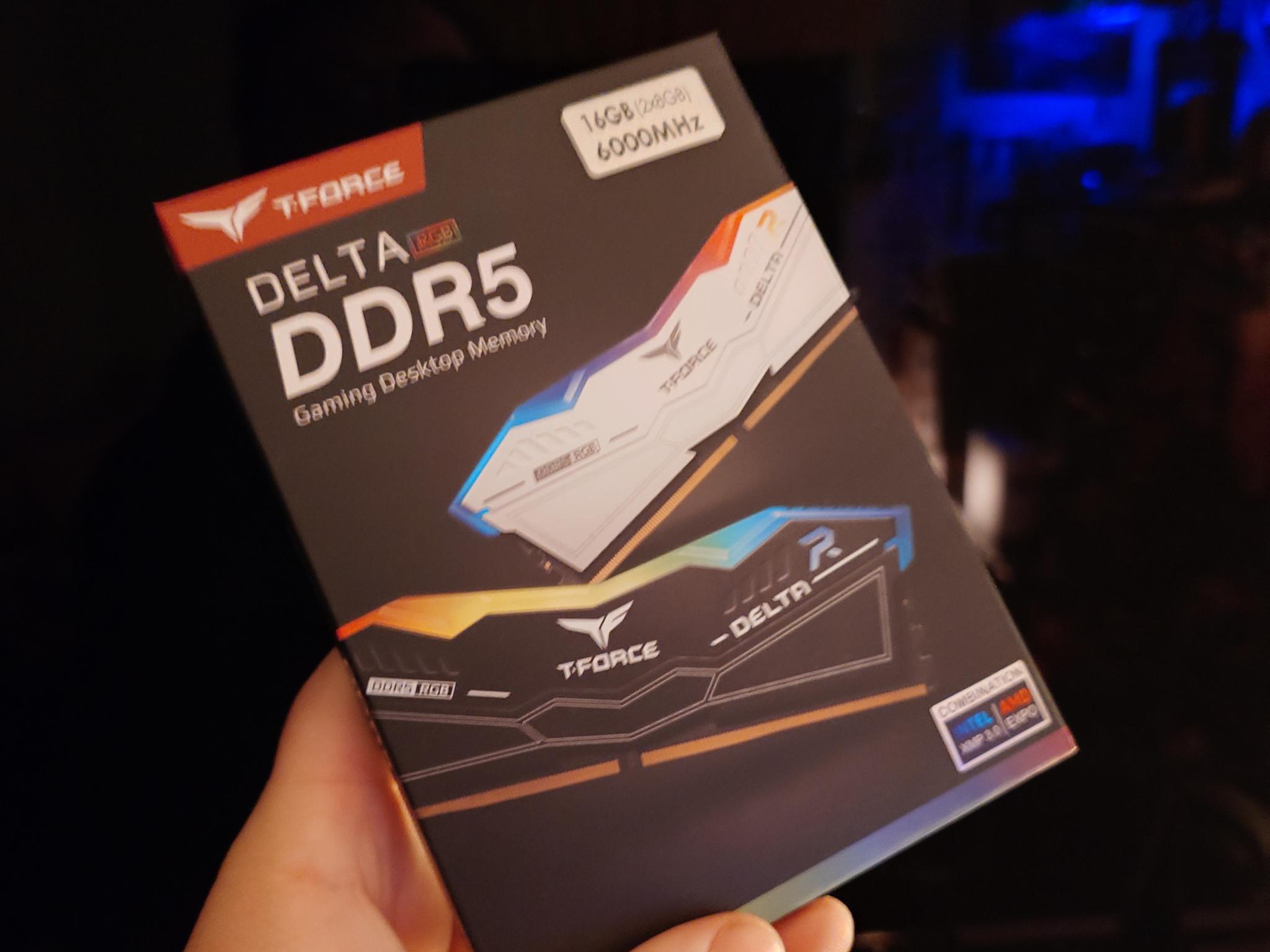 16GB T-Force DDR5 RAM (2x8GB DIMMs) 6000MTs CL38