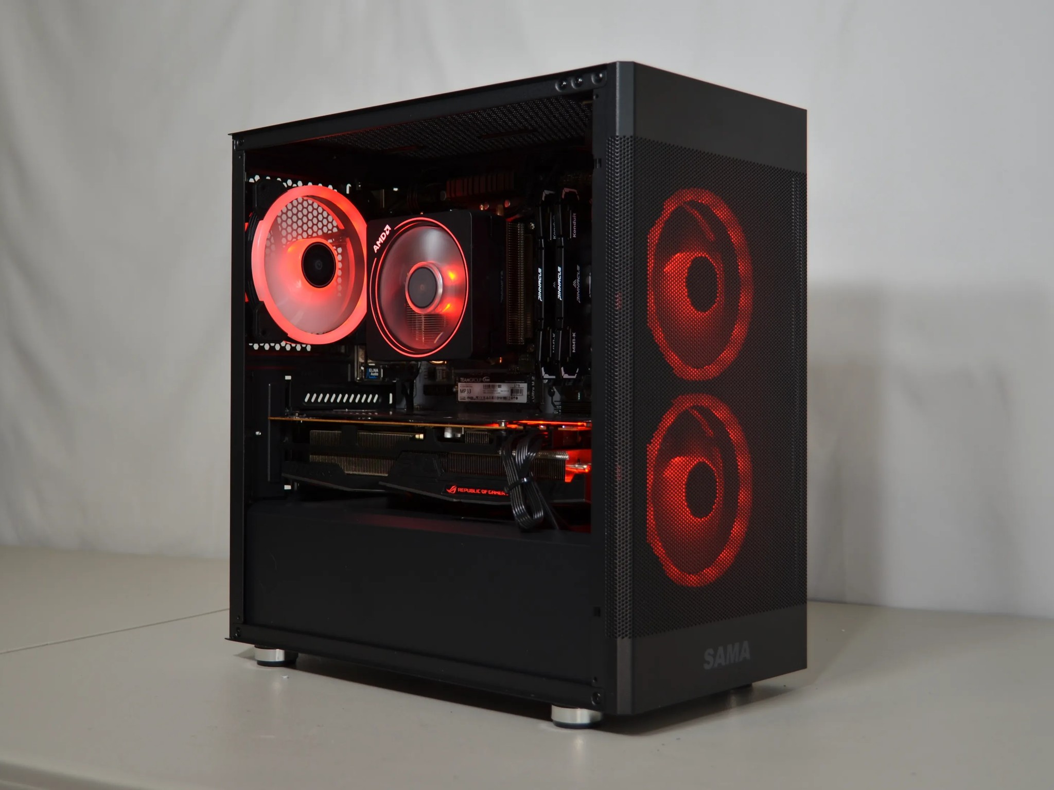 🌑Dark Knight - V2⚔️ | RX 5700 XT | Ryzen 5 3600 | 1tb Storage| 16gb Ram