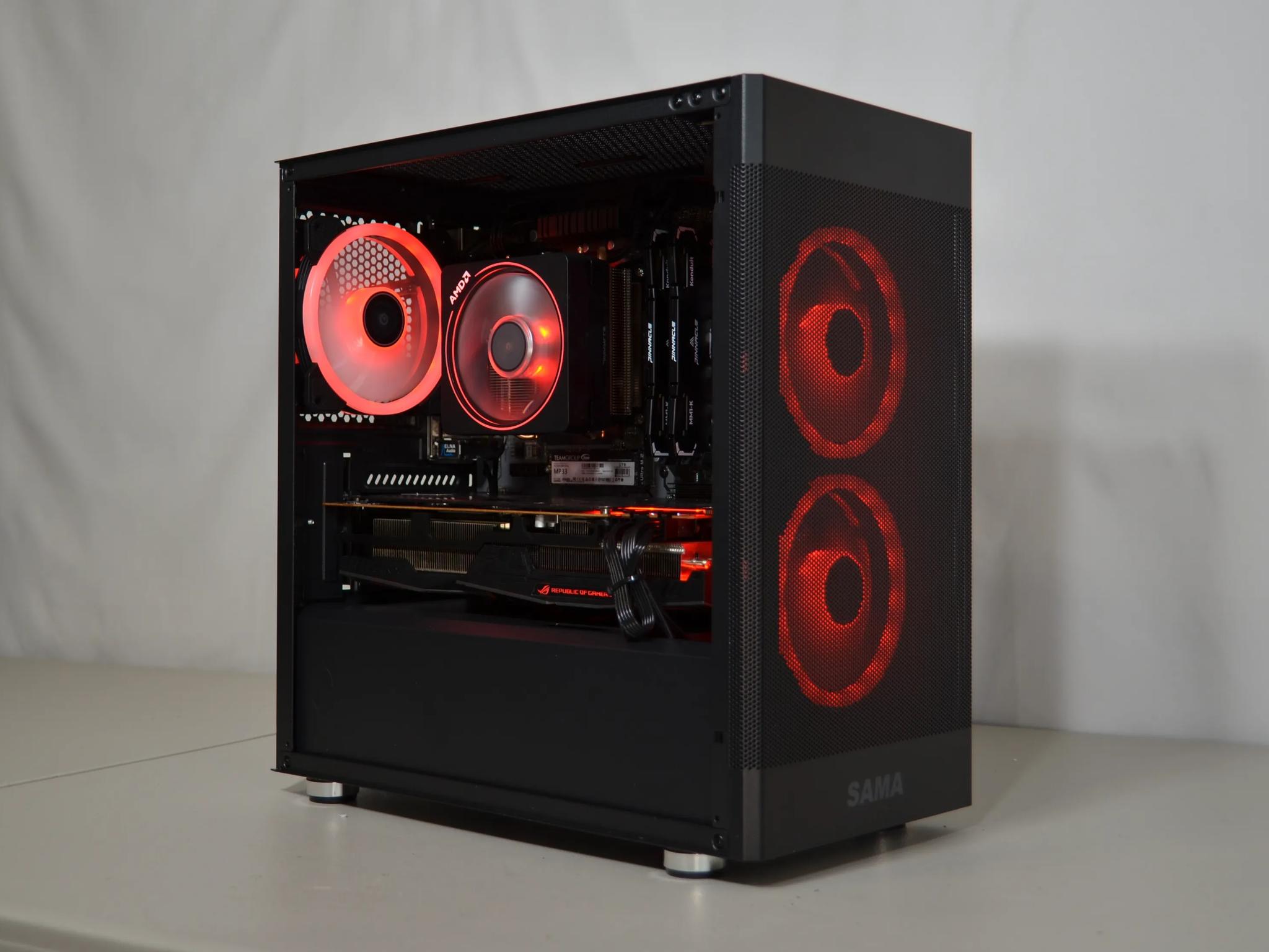 🌑Dark Knight - V2⚔️ | RX 5700 XT | Ryzen 5 3600 | 1tb Storage| 16gb Ram