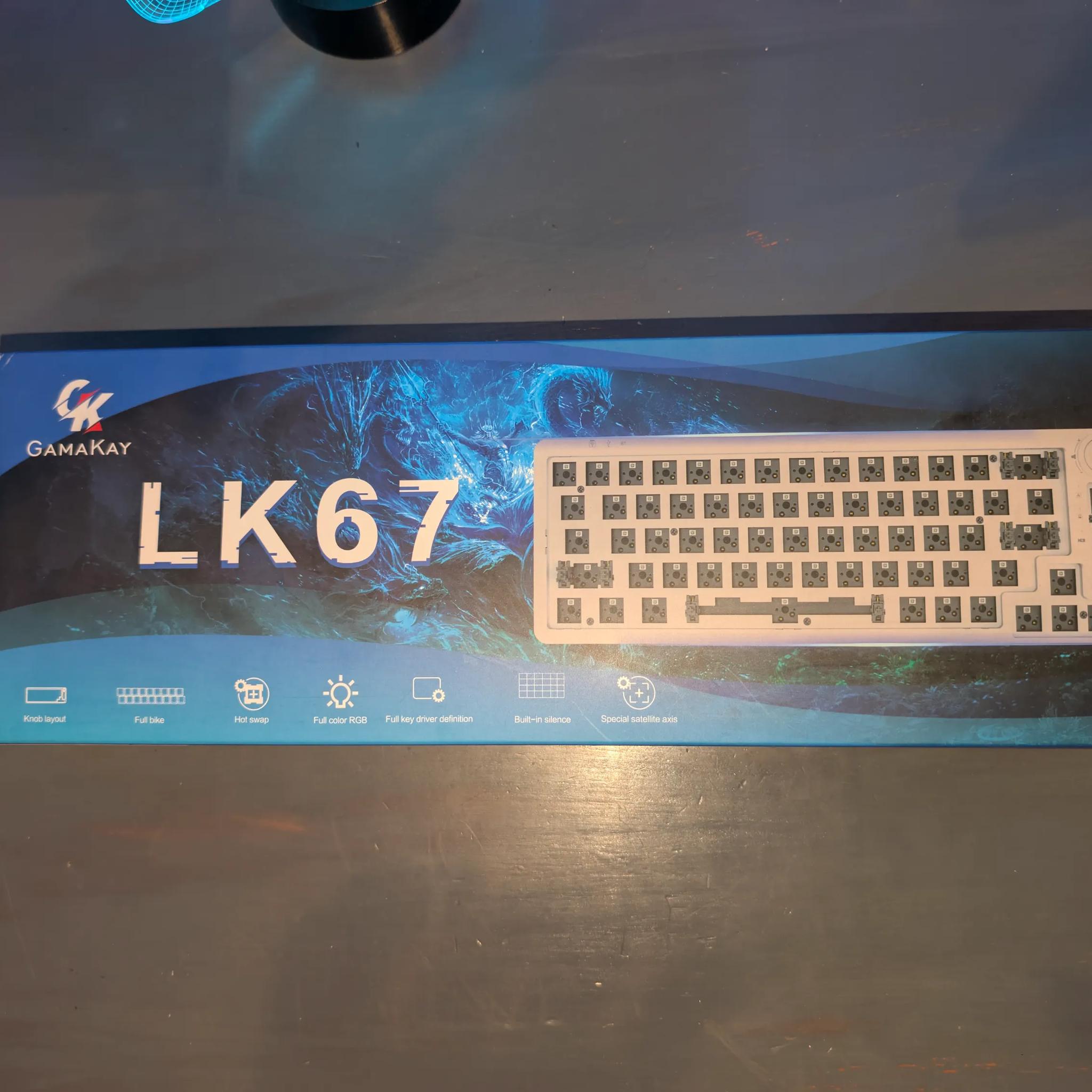 Custom Built LK67 Keyboard