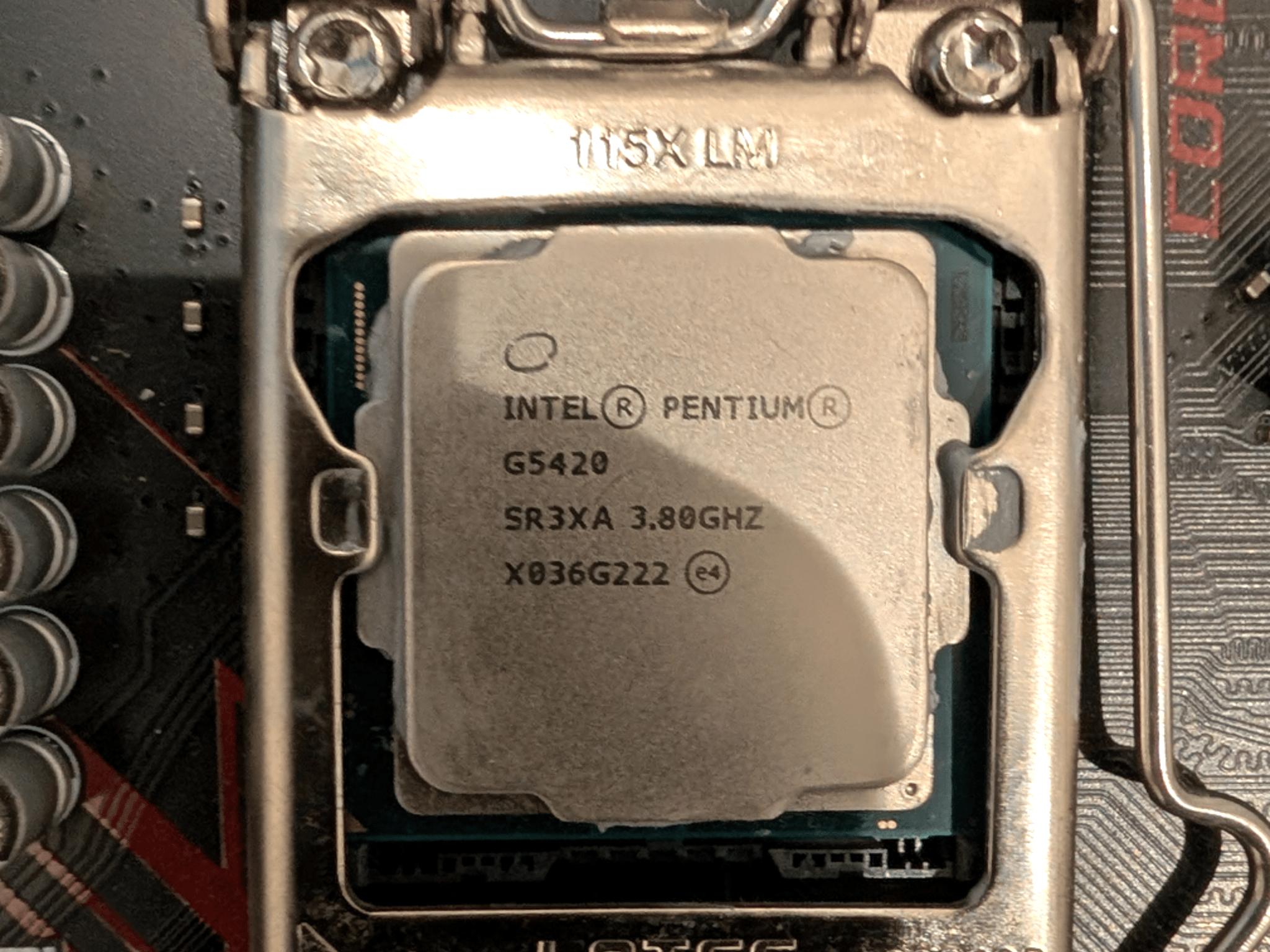 MSI MPG Z390 GAMING PLUS Motherboard LGA 1151 + Intel Pentium Gold G5420 CPU Combo