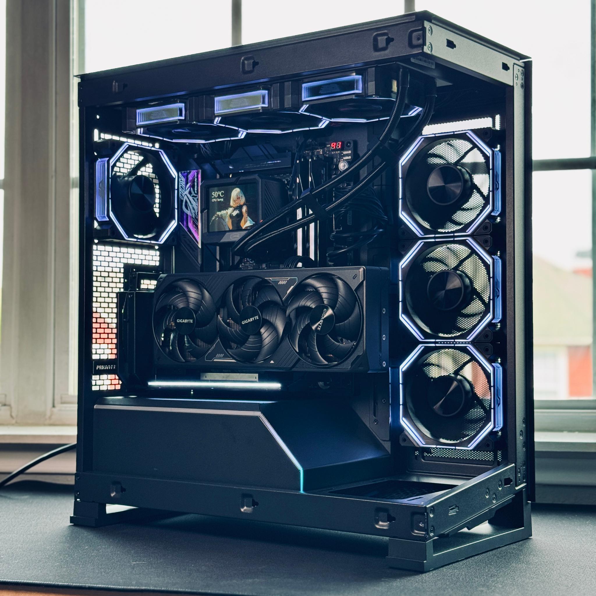 Ultra High-End Custom PC | Ryzen 9 9850X3D | RTX 5080 | 64GB DDR5 Trident Z | 4TB NVMe