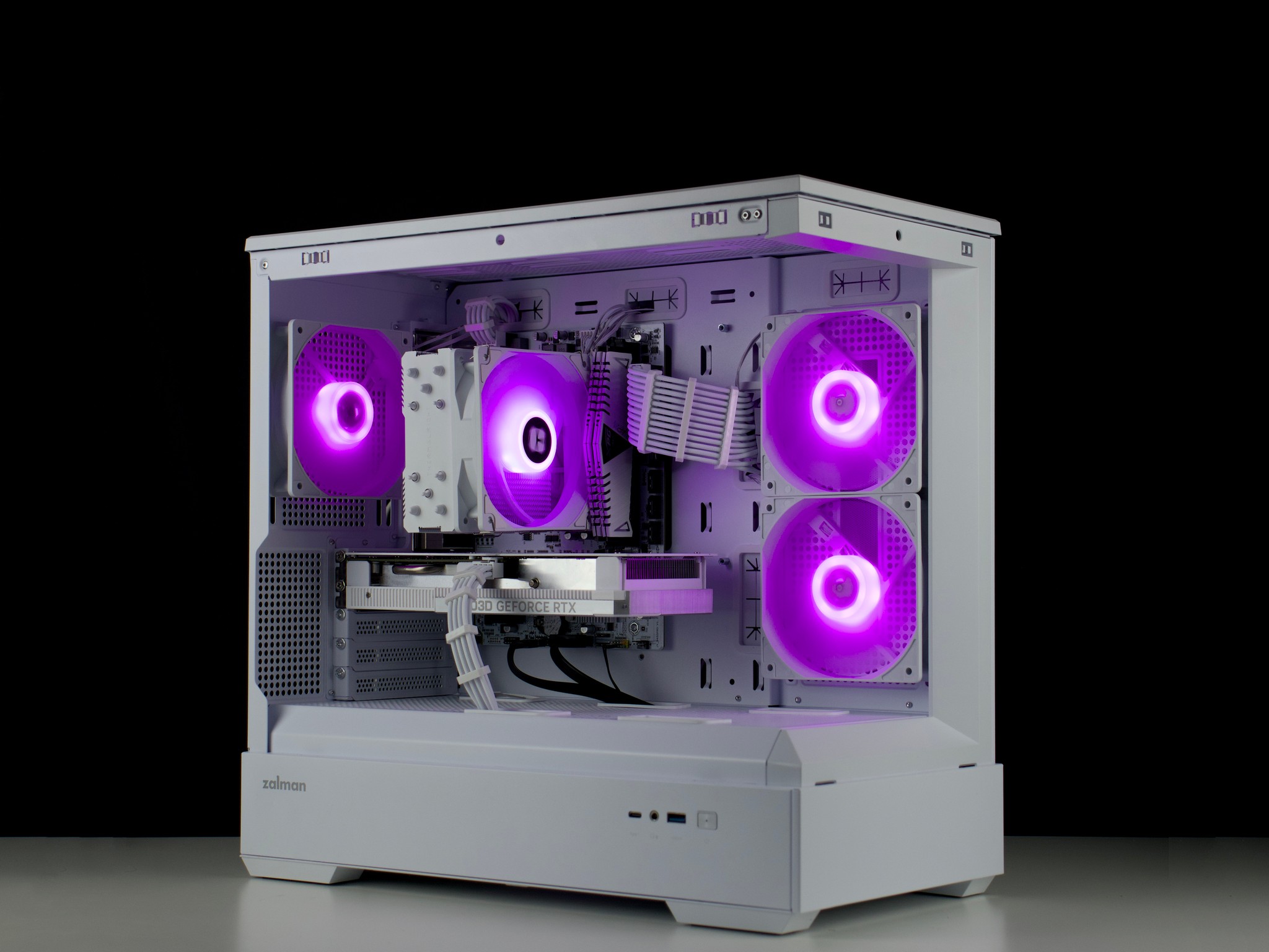 🧊❄️🧊 Whiteout Gaming PC – RTX 4060 , Ryzen 5 5500, 16GB RAM, 1TB SSD - WiFi, BlueTooth 🧊❄️🧊